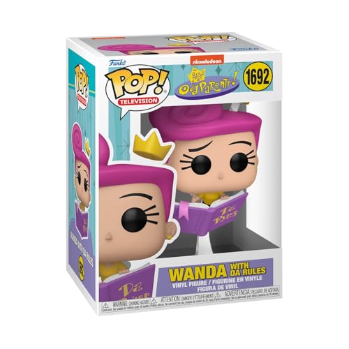 Funko Pop! ��ˡ��ξ�� ���� �ե����奢 Funko Pop! TV Fairly Odd Parents Wanda with Da Rules ...