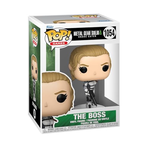 Funko Pop! メタルギア ソリッド ザ・ボス フィギュア ビニール製 置物 コレクション キャラクター ゲーム グッズ