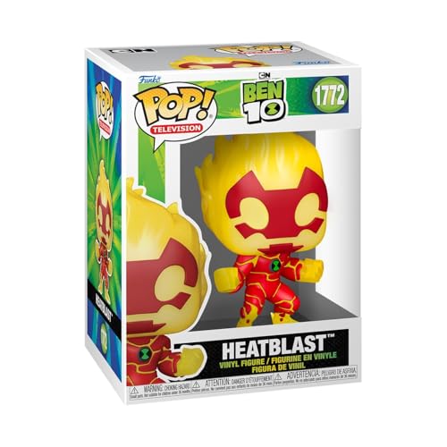 Funko Pop! ベン10 ヒートブラスト フィギュア ビニール人形 グッズ おもちゃ コレクション キャラクター アニメ Ben 10 Heatblast