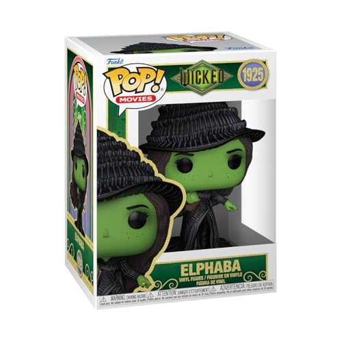 Funko Funko Pop! 위키드 두 마녀 엘파바 피규어 비닐 인형 컬렉션 상품 영화 캐릭터