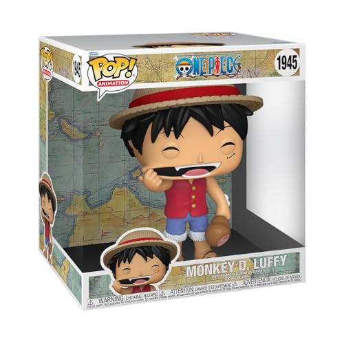 乐天商城 - Funko Pop! ジャンボ ワンピース モンキー・D・ルフィ フィギュア ONE PIECE ビニールフィギュア 特大サイズ 巨大フィギュア アニメ キャラクター グッズ