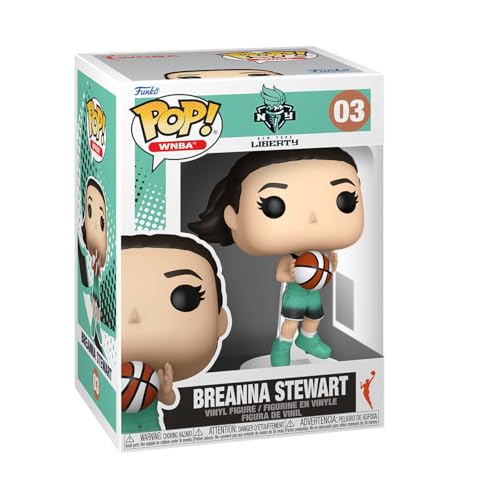 Other - Funko Pop! WNBA ニューヨーク・リバティ ブリアナ・ステュアート フィギュア バスケットボール 女子バスケ スポーツ ビニール コレクション