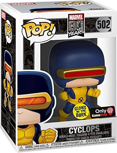 Rakuten - Funko Pop! マーベル サイクロップス X-MEN 蓄光 スペシャルエディション フィギュア ビニールフィギュア グッズ