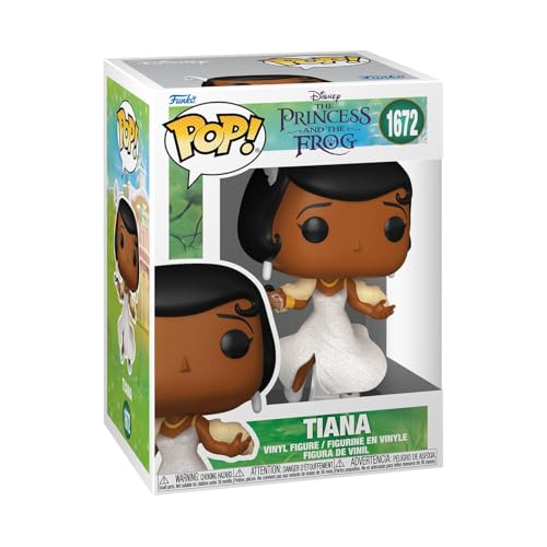 Rakuten - Funko Pop! ディズニー プリンセスと魔法のキス ティアナ グリッター フィギュア 人形 ビニール コレクション