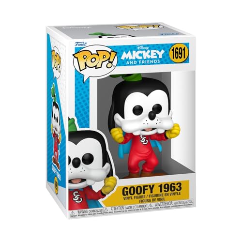 Funko Pop! ディズニー グーフィー 1963 フィギュア Goofy Through The Ages ディズニー コレクション ビニール製 記念フィギュア キャラクター グッズ
