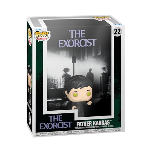 Funko Pop! VHSカバー エクソシスト カラス神父 フィギュア ビニール製 ホラー映画 キャラクター グッズ ディスプレイ