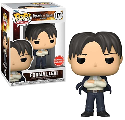商品説明 Funko Pop! 進撃の巨人 POP! リヴァイ 正装 フィギュア アニメ ビニール キャラクター グッズ 塗装済み 兵長【商品仕様】・ 種類：ビニールフィギュア・ キャラクター：リヴァイ（正装Ver.）・ 作品名：進撃の巨人・ 素材：プラスチック、ビニール・ 全高：約90mm【特徴】・ 人気アニメ「進撃の巨人」のキャラクター、リヴァイを正装姿で再現したデフォルメフィギュアです。・ 世界中で親しまれているFunko Pop!社の「POP!」シリーズのデザインを採用しています。・ そのままディスプレイ可能なウィンドウボックス仕様のパッケージに封入されています。・ 塗装済み完成品としてビニール素材で仕上げられています。 商品について 本製品は海外からの輸入品です。取扱説明書が付属する場合は英語表記となり、日本語説明書は付属しておりません。 ご注意 商品イメージは極力商品本来の色が出るよう注意していますが、 ご覧になる環境（ディスプレイ機器、画面解像度） などにより、 若干の違いが出ることがあります。在庫管理に関しましては細心の注意を払っておりますが、他サイトとの併売の為、在庫切れの場合がございます。万が一売り切れの場合はメールご連絡させていただきます。 納期について お届けの目安を必ずご確認ください。