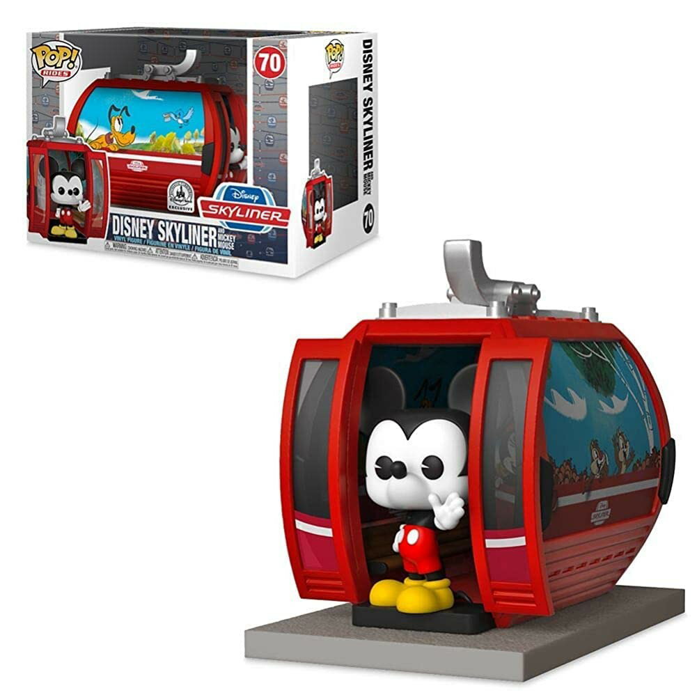 Funko Pop! Rides ディズニー ミッキーマウス スカイライナー ビニールフィギュア ...