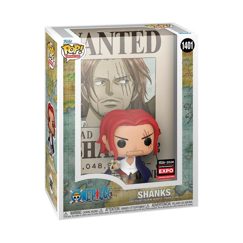 Funko Pop Movie Poster ワンピース シャンクス フィギュア 2024年限定 エンターテインメントエキスポ限定 ポップ