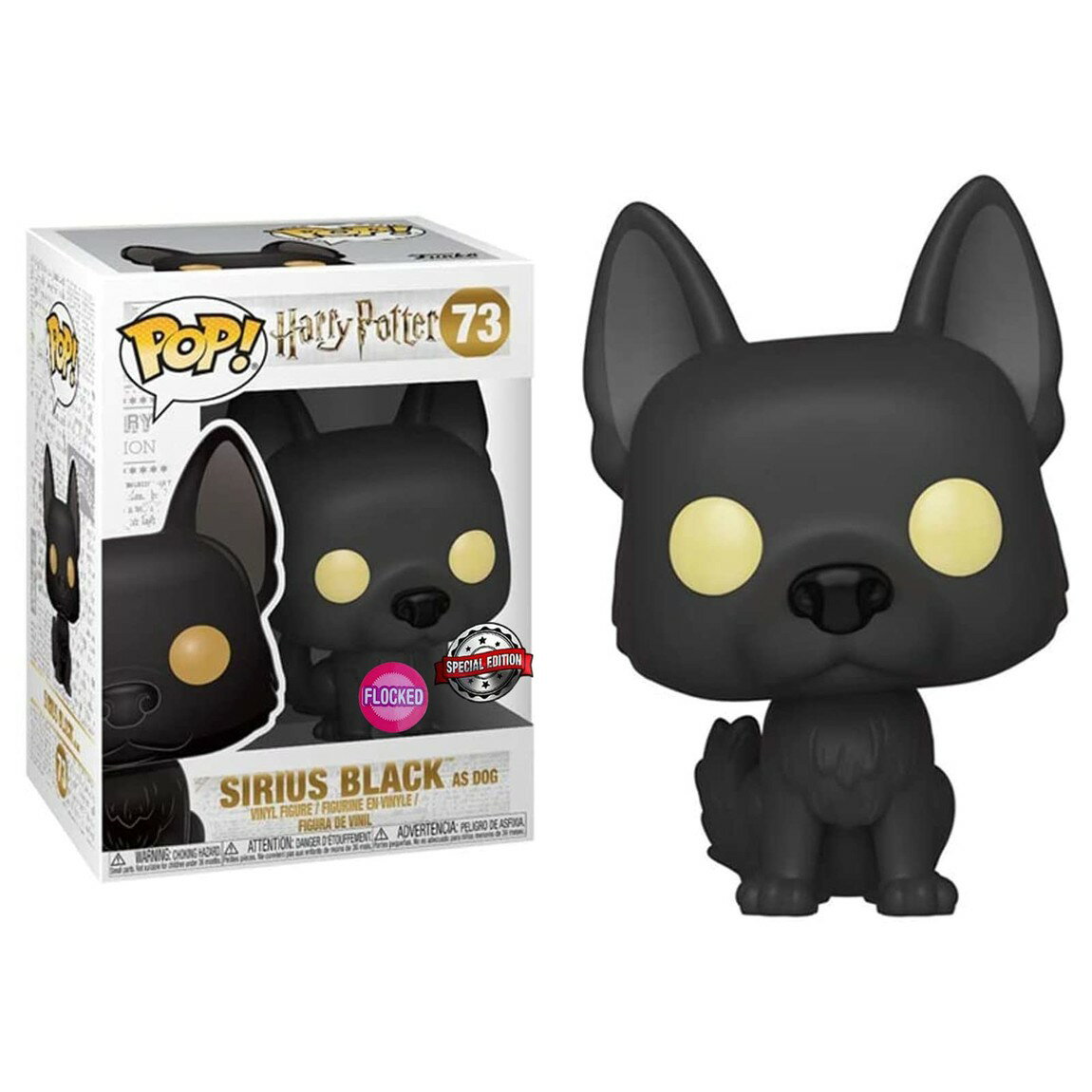 乐天商城 - Funko Pop! ハリーポッター シリウス・ブラック 犬姿 フロッキー仕様 スペシャルエディション フィギュア