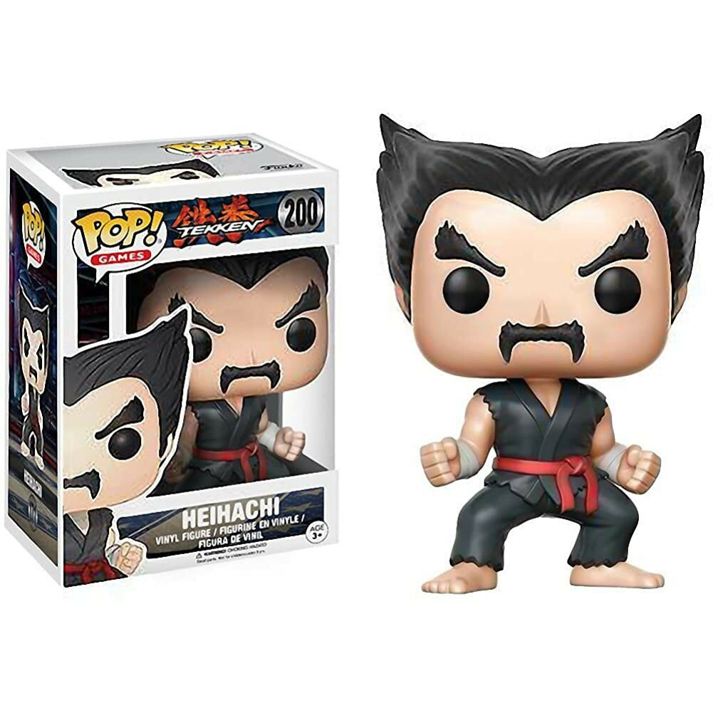 Funko Pop! 鉄拳 三島平八 フィギュア ゲームストップ限定 トレーディングカード付き
