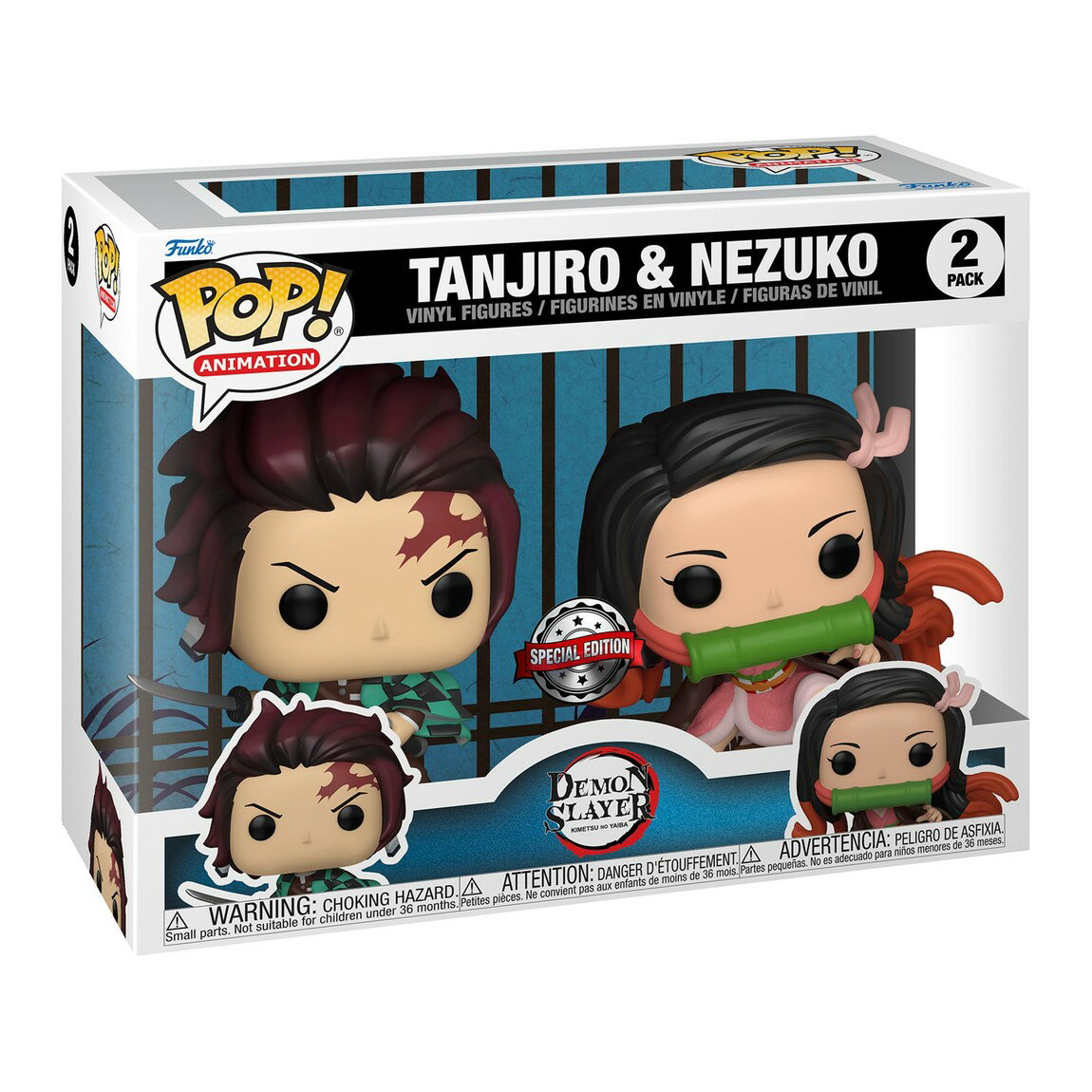 Funko Pop! 귀멸의 칼날 치몬 탄지로