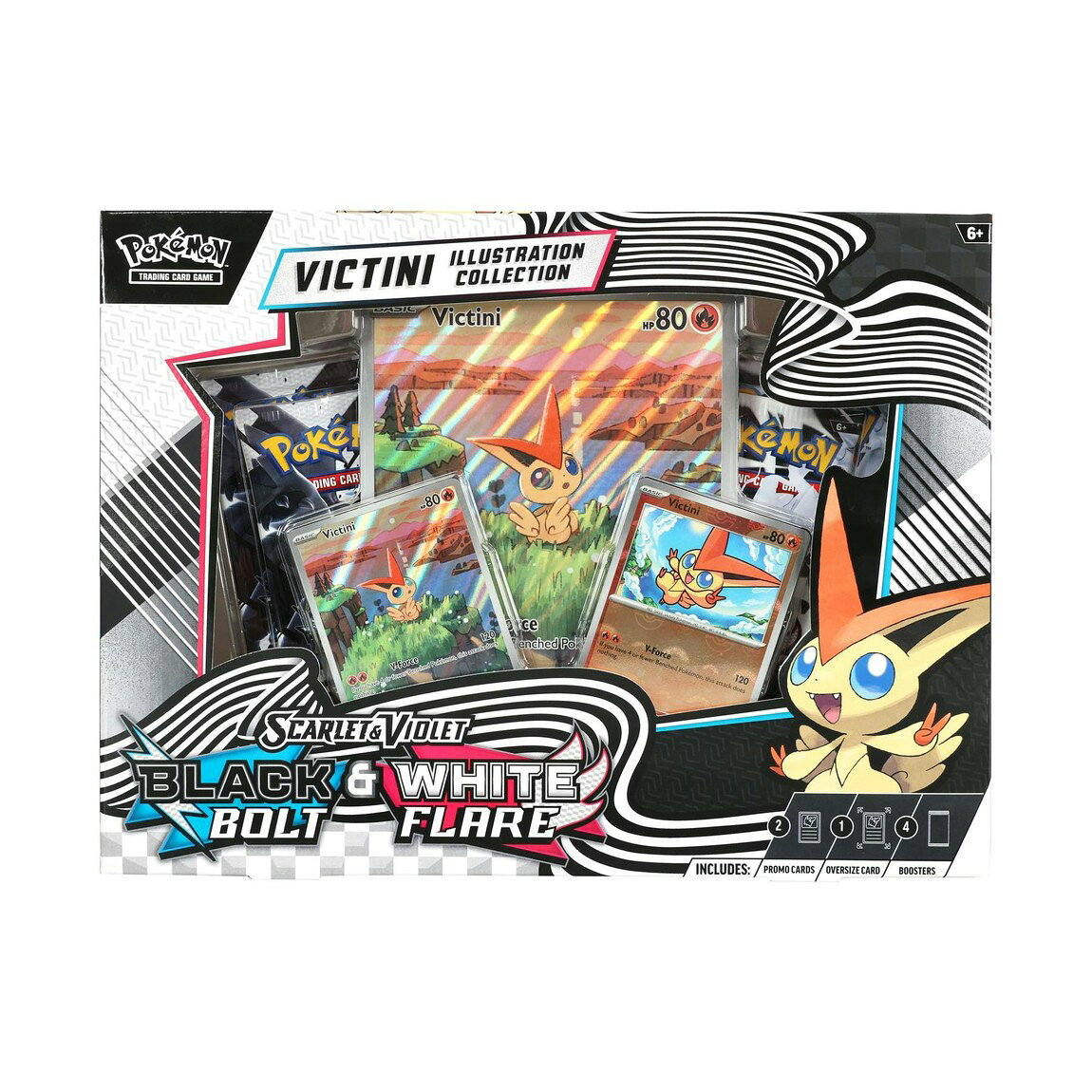ポケモン英語版 2024 Pokemon Unova Victini Illustration Collection Box イラストレーション コレクションボックス