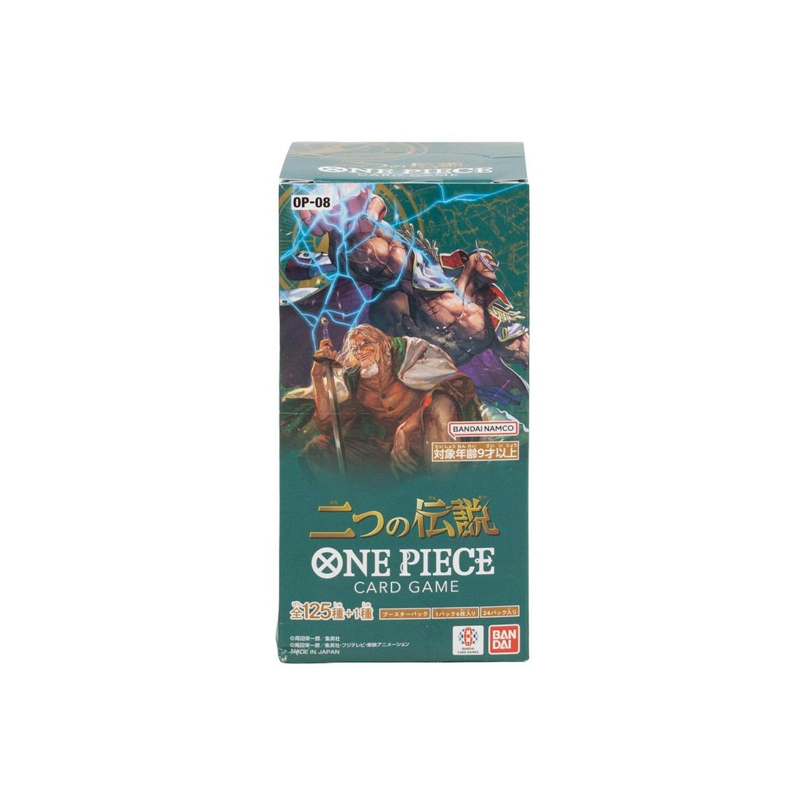 ワンピースカード英語版 2024 One Piece TCG Two Legends (OP-08) ホビーボックス チョッパー マルコ キング 収録