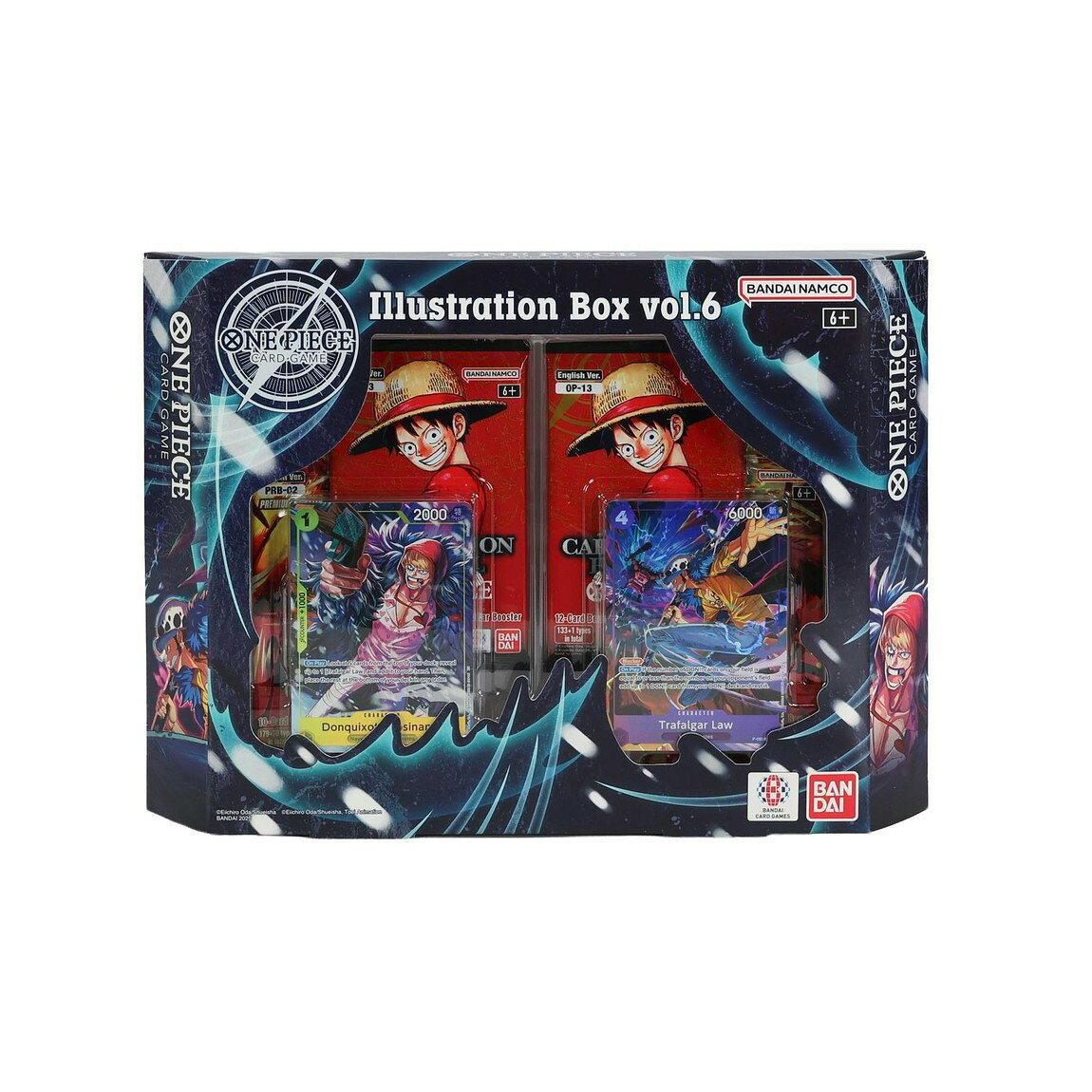 ワンピースカード英語版 One Piece TCG Illustration Box Vol. 6 ホビーボックス プロモカード ブースターパック封入