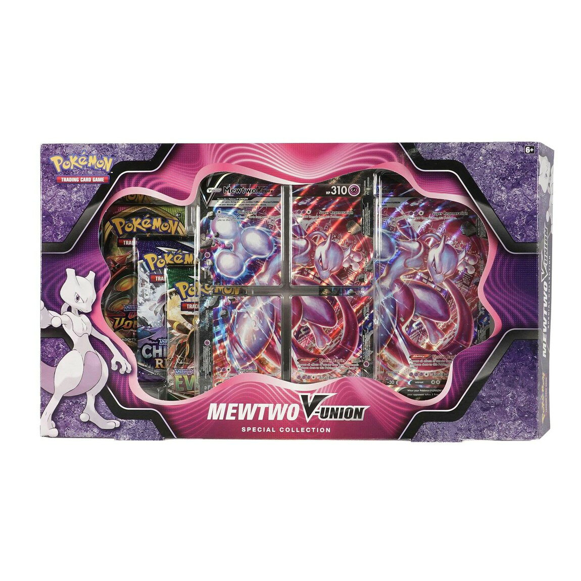 ポケモン英語版 Pokemon Mewtwo V-Union Special Collection スペシャルコレクション ミュウツー