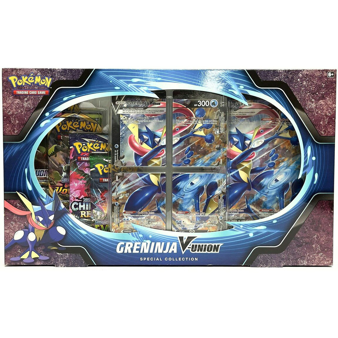 ポケモン英語版 2021 Pokemon Greninja V-Union Special Collection スペシャルコレクションボックス ゲッコウガ