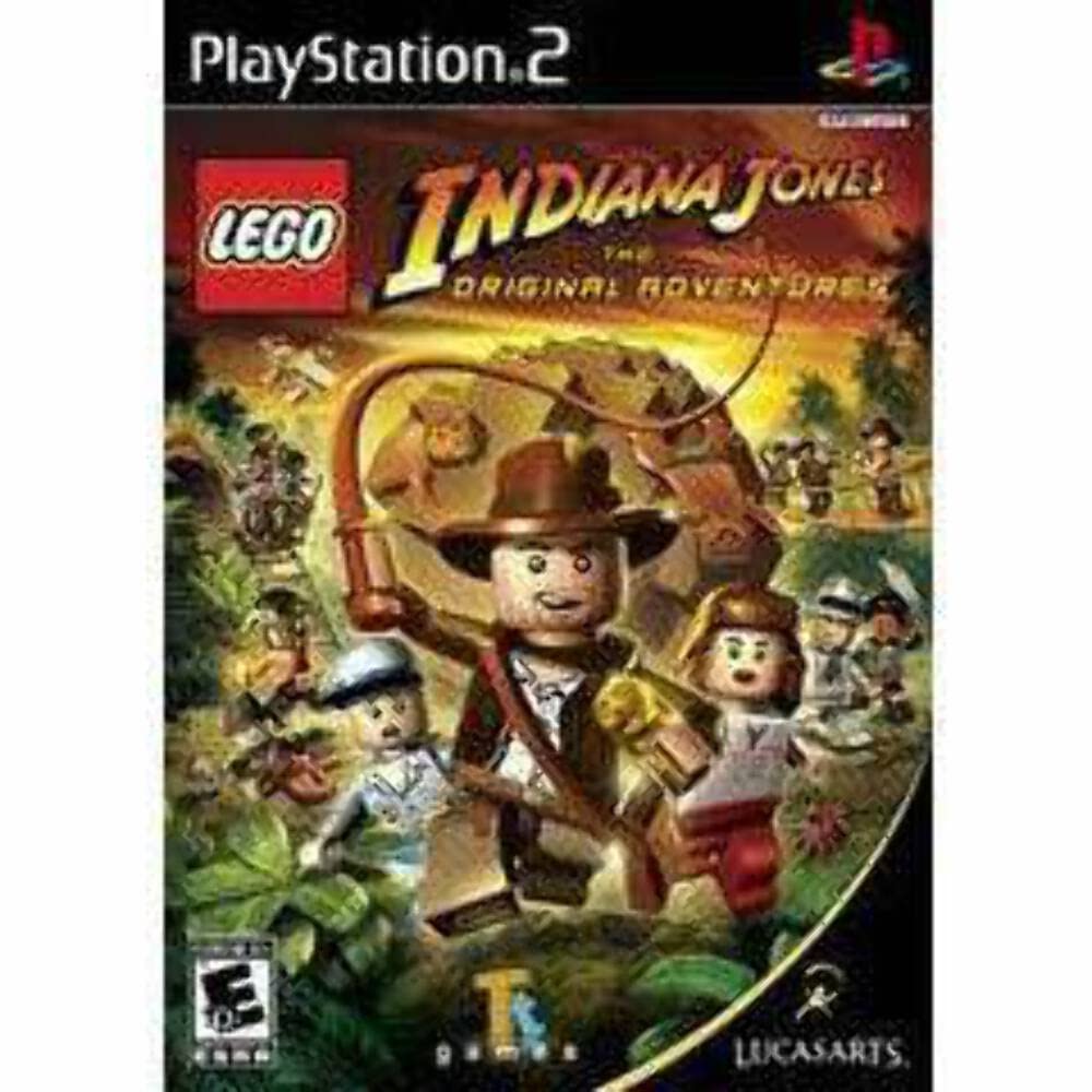 Lego Indiana Jones: The Original Adventures - PlayStation 2 北米版 PS2 プレイステーション2 海外版ソフト
