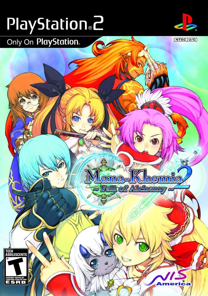 Mana Khemia 2: Fall Of Alchemy - PlayStation 2 (Renewed) 北米版 PS2 プレイステーション2 海外版ソフト