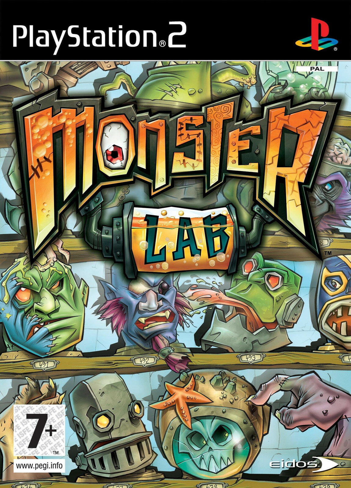 MONSTER LAB (PS2) 北米版 PS2 プレイステーション2 海外版ソフト