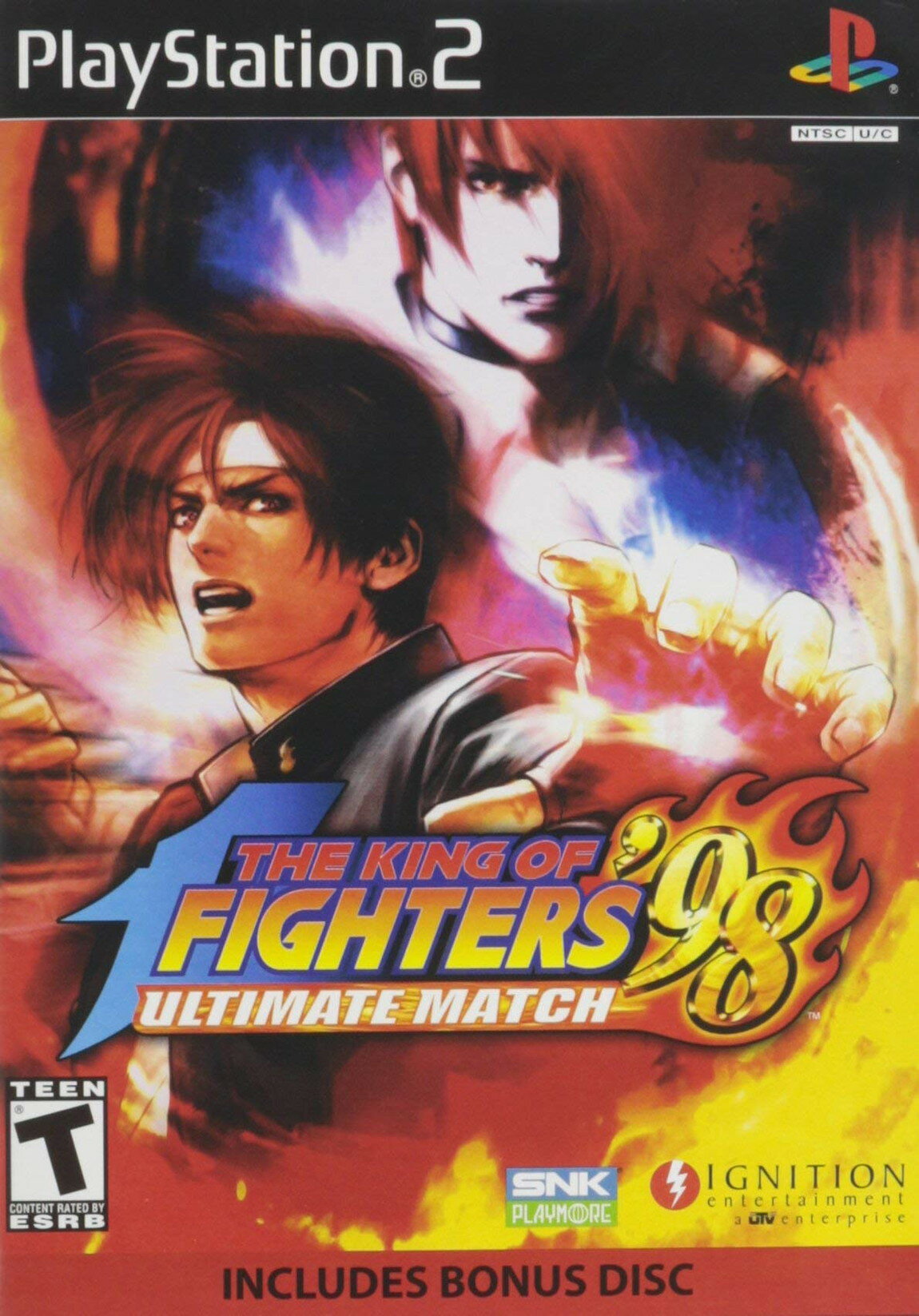 King of Fighters 98: Ultimate Match (Renewed) 北米版 PS2 プレイステーション2 海外版ソフト
