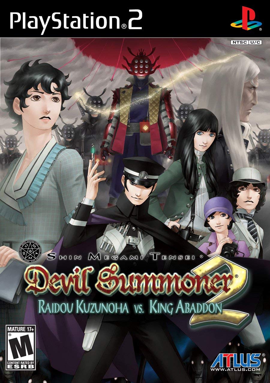 Shin Megami Tensei: Devil Summoner 2: Raidou Kuzunoha versus King Abaddon 北米版 PS2 プレイステーション2 海外版ソフト