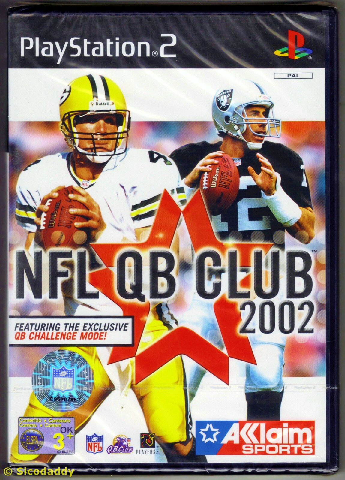 Nfl qb club 2002 (complete) ps2 北米版 PS2 プレイステーション2 海外版ソフト