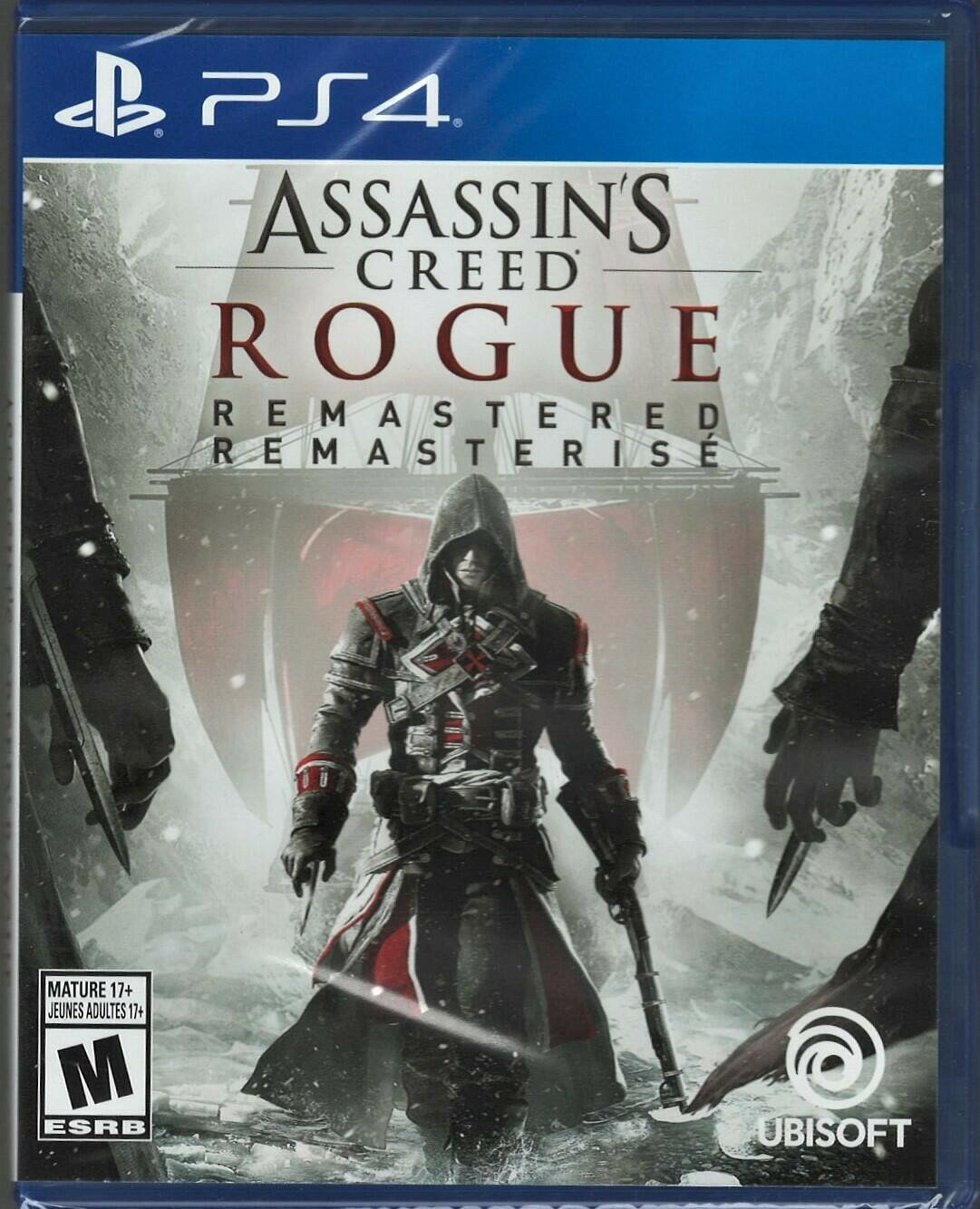 PRODUCT DETAILS 【商品情報】・商品名：Assassin's Creed Rogue Remastered - PlayStation 4・対応機種：プレイステーション4（PS4）・仕様：北米版（NTSC-U/C）・言語：英語【コンディション】・新品未開封の海外直輸入品です。・パッケージに輸送によるスレ・小傷がある場合があります。 ■ 北米版ゲームについてのご注意（必ずお読みください） 【北米版 ゲームについてのご注意】こちらの商品は、北米版（海外仕様）のゲームソフトです。・プレイステーション4（PS4）本体はリージョンフリーのため、日本国内の本体でもプレイいただけます。・ゲーム内の表示および音声は、基本的に英語です。日本語には対応していない場合があります。・オンライン機能・ダウンロードコンテンツ等は、アカウントの地域により利用できない場合があります。・海外版であることを理由とした返品・交換はお受けできません。 ■ ご注意 ・掲載画像は実物に近い色味になるよう調整しておりますが、ご利用の環境により差異が生じる場合があります。・複数店舗で在庫を共有しているため、ご注文後に在庫切れとなる場合がございます。・海外倉庫からのお取り寄せのため、発送までに数日〜2〜3週間程度かかる場合があります。 ■ 納期についてお届けの目安を必ずご確認ください。 ご注意 海外からの輸入品となります。海外輸送のため、外箱に軽微なスレ等がある場合がございますが、商品本体には影響ございません。 ※在庫状況は仕入先の在庫情報をもとに出来る限り正確に表示しておりますが、取寄せ商品のため、タイミングによりご注文後に欠品・キャンセルとなる場合がございます。