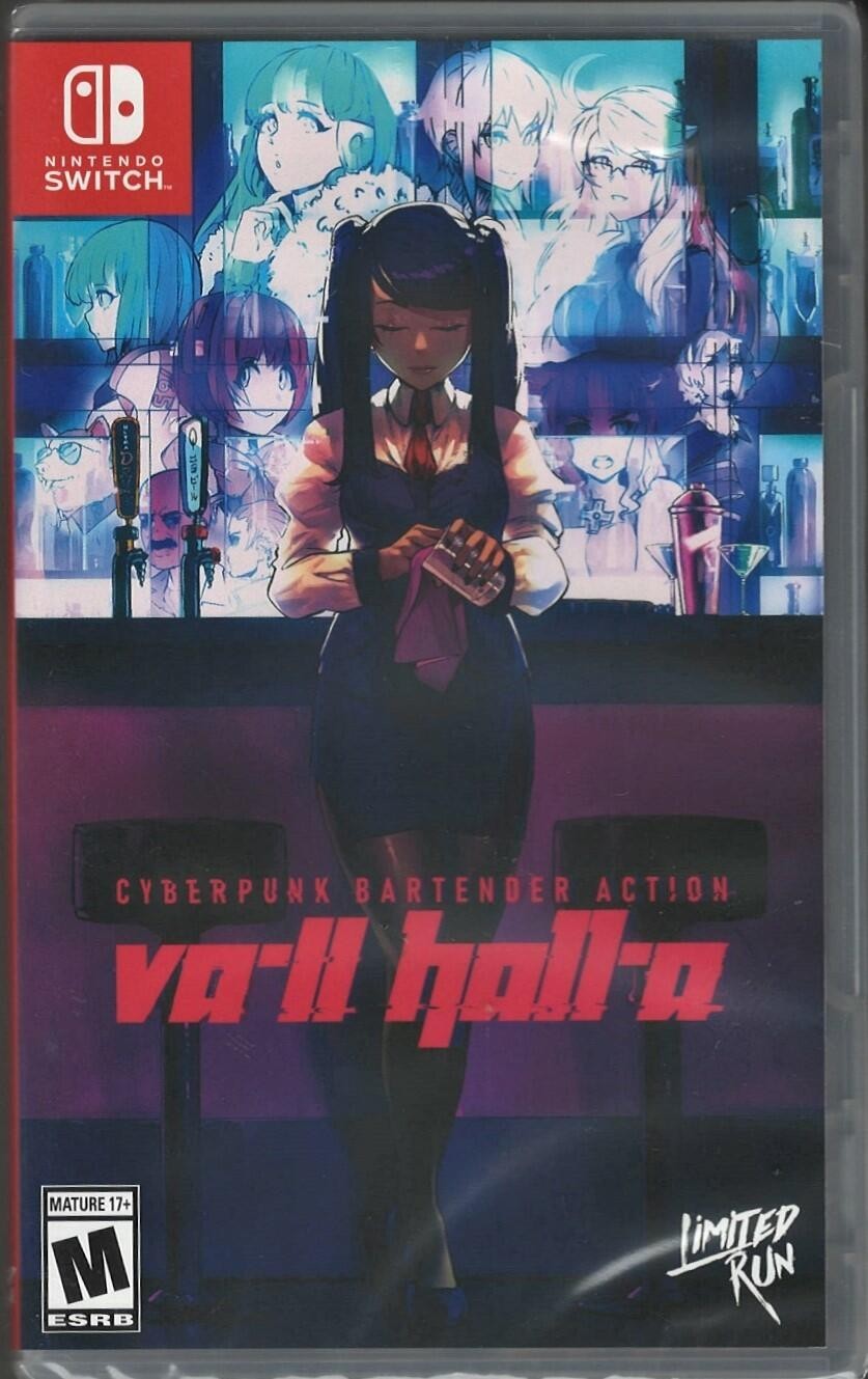 VA-11 HALL-A NSW (Brand New Factory Sealed US Version) Nintendo Switch 北米版 Switch ニンテンドースイッチ 海外版ソフト
