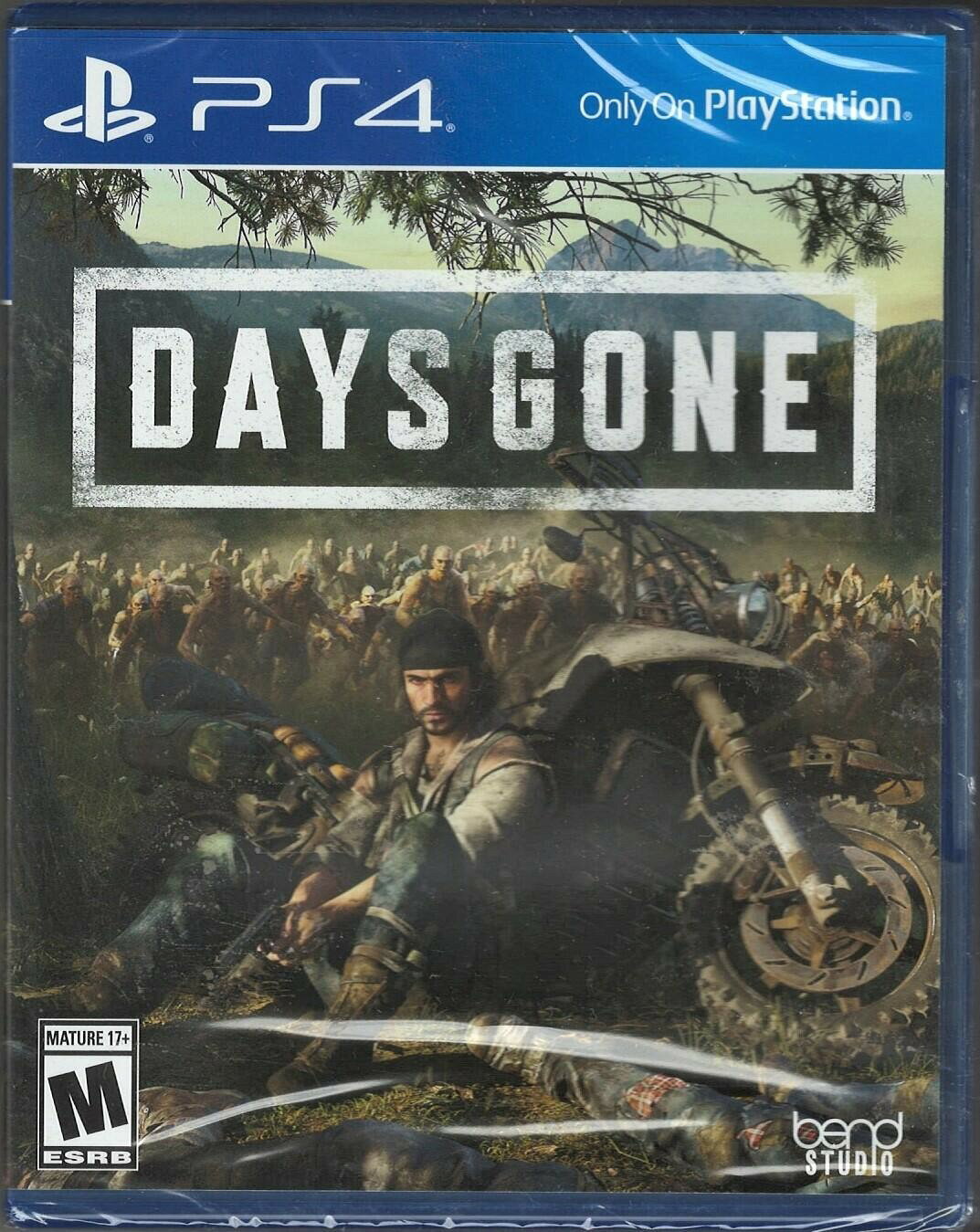 Days Gone PS4 (Brand New Factory Sealed US Version) PlayStation 4 北米版 PS4 プレイステーション4 海外版ソフト