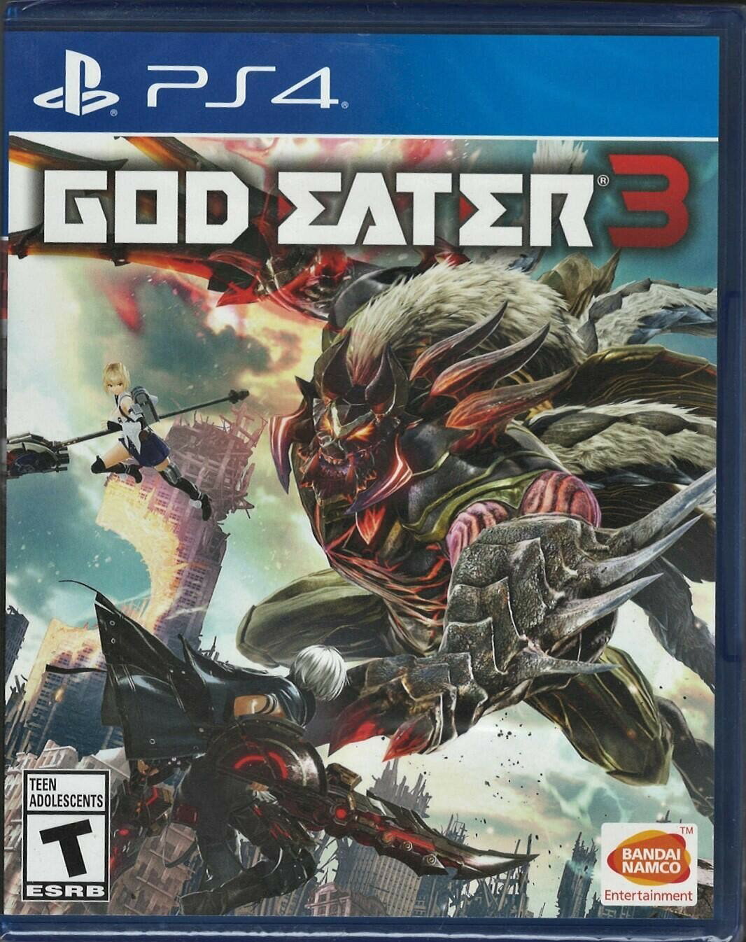 God Eater 3 - PlayStation 4 北米版 PS4 プレイステーション4 海外版ソフト
