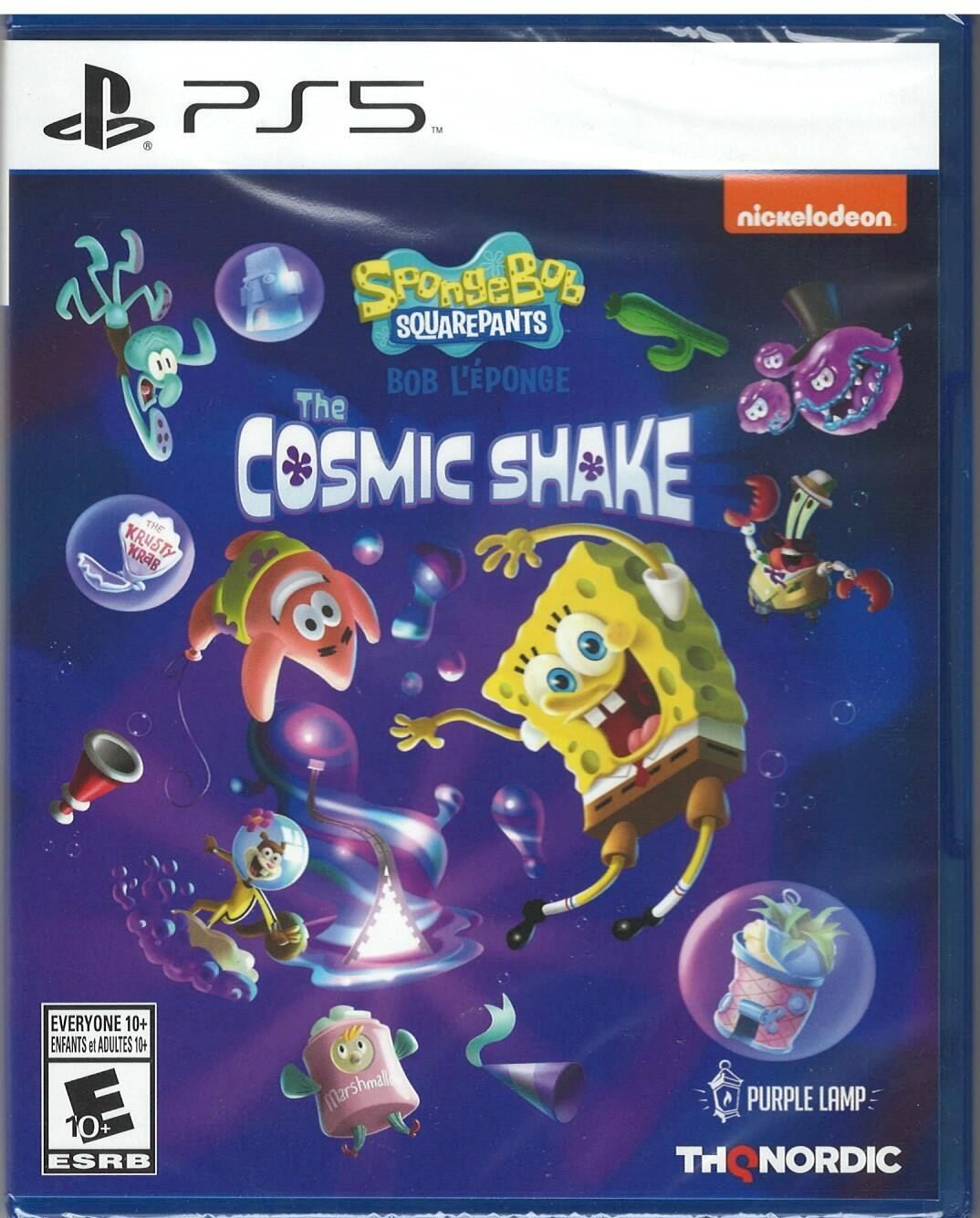 SpongeBob SquarePants: The Cosmic Shake - PlayStation 5 北米版 PS5 プレイステーション5 海外版ソフト