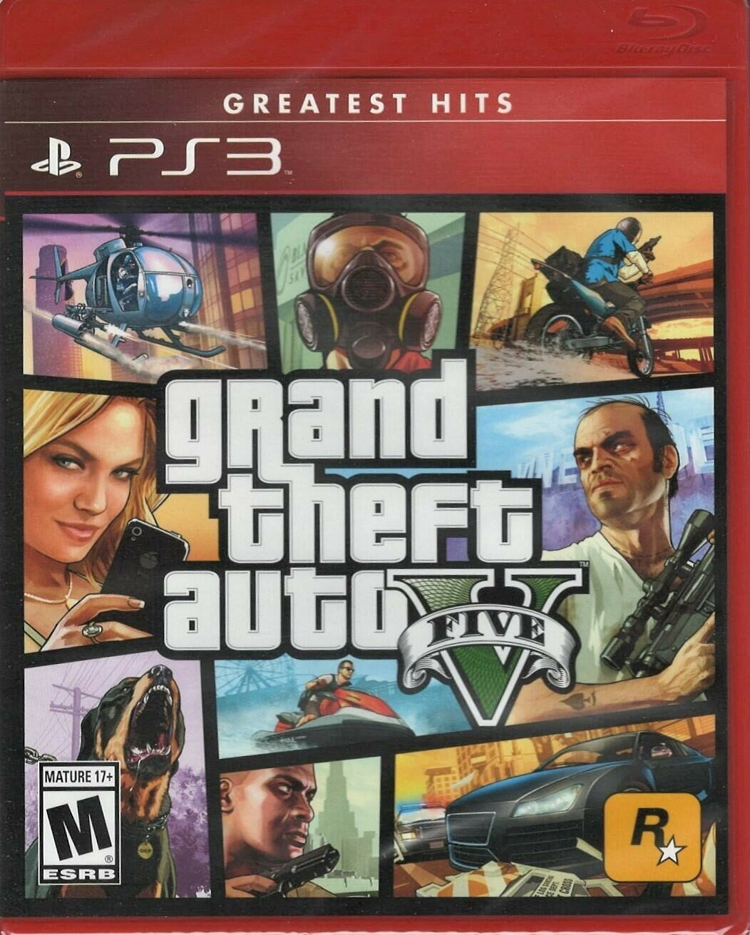 Grand Theft Auto V (Greatest Hits) PS3 (Brand New Factory Sealed US Version) Pla 北米版 PS3 プレイステーション3 海外版ソフト