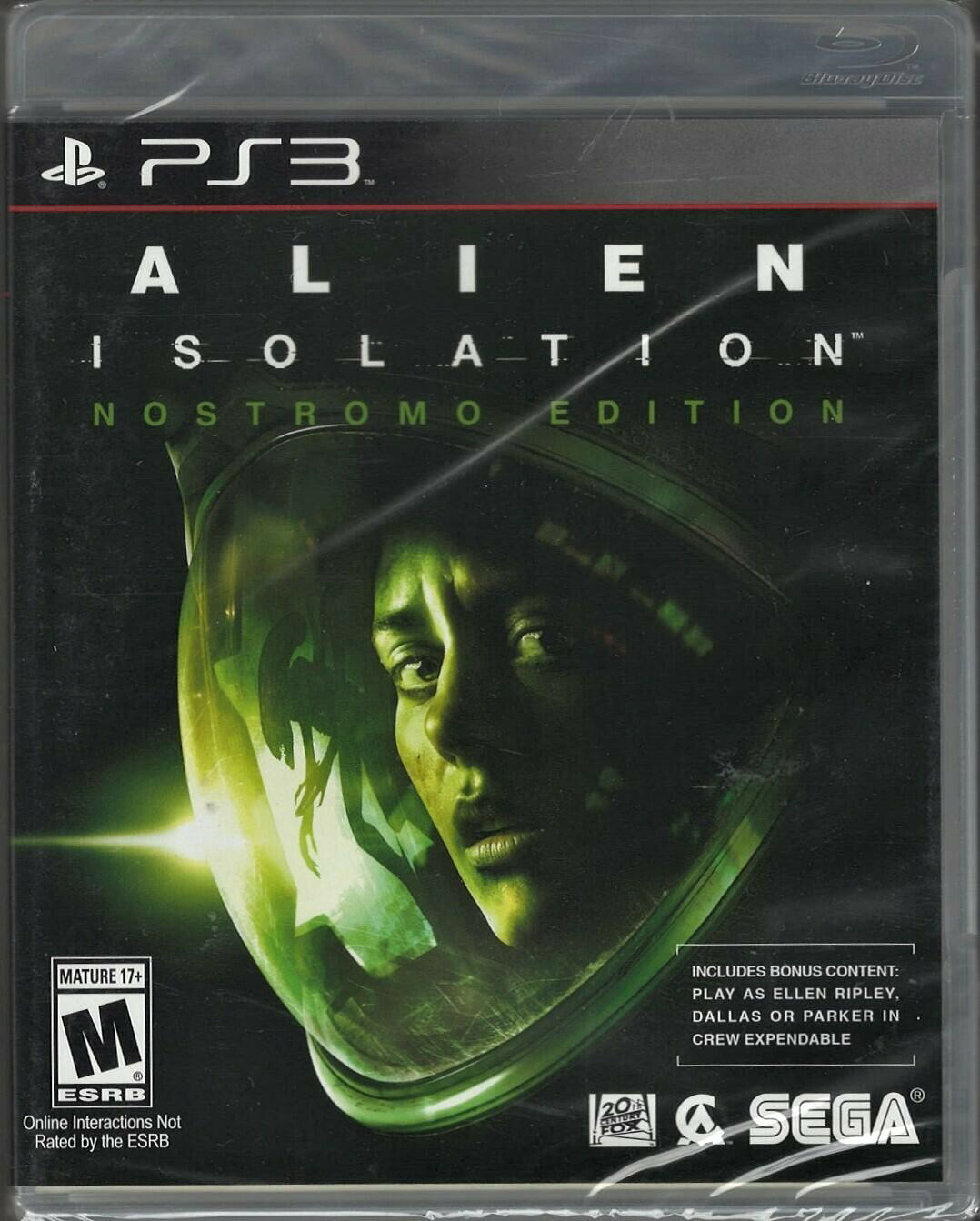 Alien: Isolation - PlayStation 3 北米版 PS3 プレイステーション3 海外版ソフト