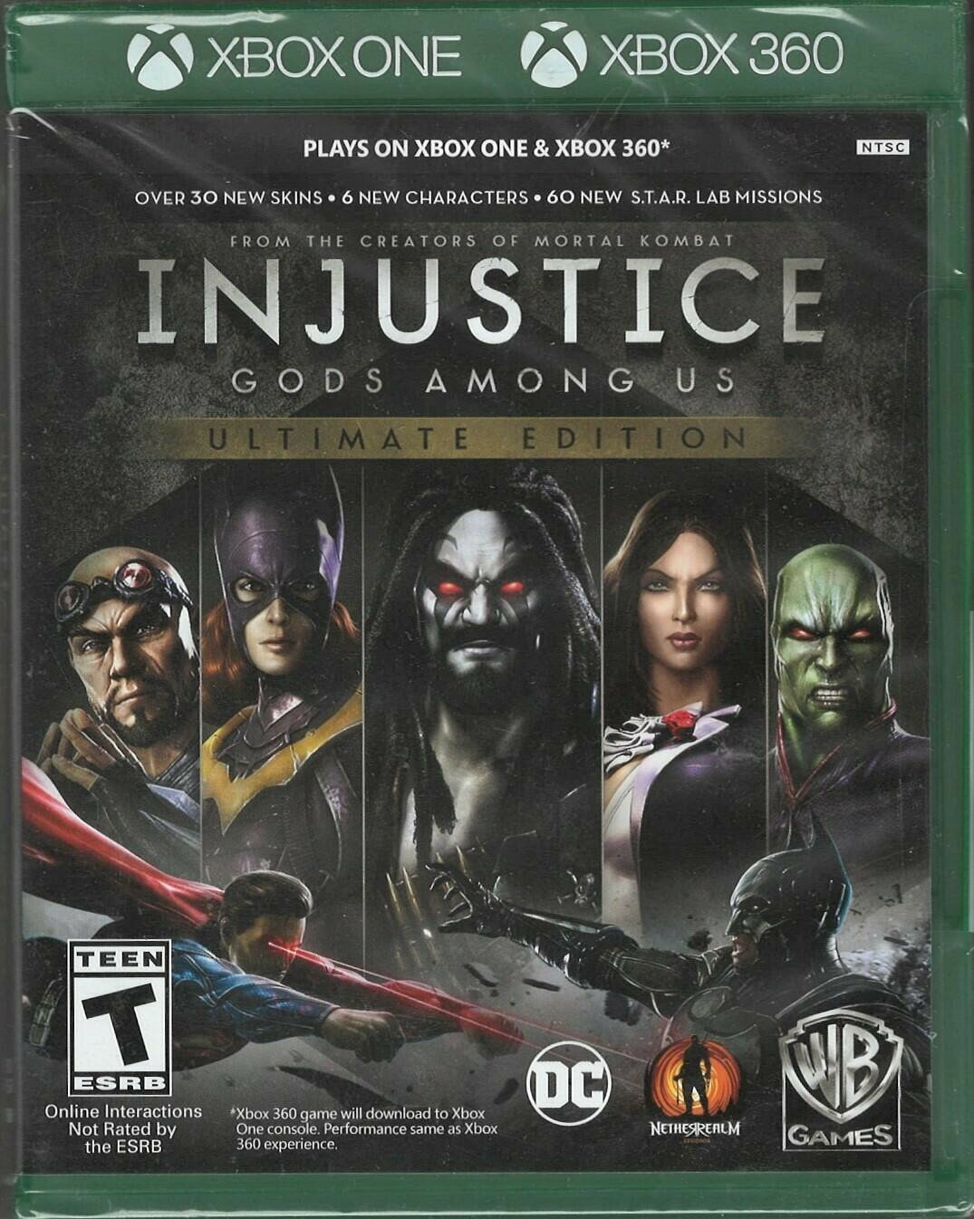 Injustice: Gods Among Us Ultimate Edition (XB1 Packaging) - Xbox 360 北米版 Xbox 360 Xbox360 海外版ソフト