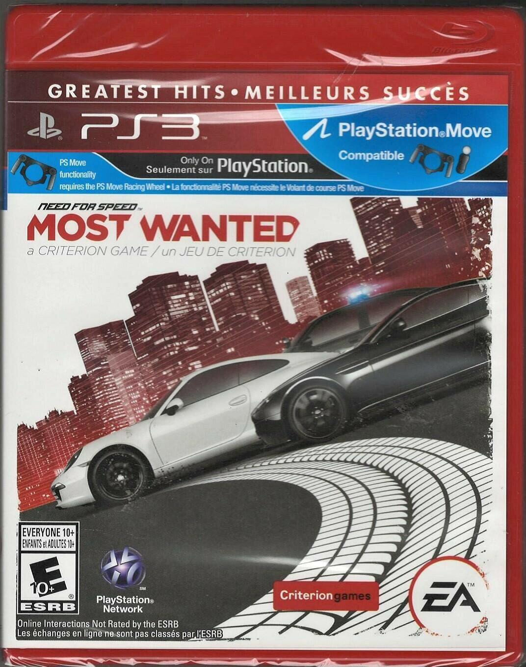 PRODUCT DETAILS 【商品情報】・商品名：Need for Speed: Most Wanted (Greatest Hits) PS3 (Brand New Factory Sealed US Ver・対応機種：プレイステーション3（PS3）・仕様：北米版（NTSC-U/C）・言語：英語【コンディション】・新品未開封の海外直輸入品です。・パッケージに輸送によるスレ・小傷がある場合があります。 ■ 北米版ゲームについてのご注意（必ずお読みください） 【北米版 ゲームについてのご注意】こちらの商品は、北米版（海外仕様）のゲームソフトです。・プレイステーション3（PS3）本体はリージョンフリーのため、日本国内の本体でもプレイいただけます。・ゲーム内の表示および音声は、基本的に英語です。日本語には対応していない場合があります。・オンライン機能・ダウンロードコンテンツ等は、アカウントの地域により利用できない場合があります。・海外版であることを理由とした返品・交換はお受けできません。 ■ ご注意 ・掲載画像は実物に近い色味になるよう調整しておりますが、ご利用の環境により差異が生じる場合があります。・複数店舗で在庫を共有しているため、ご注文後に在庫切れとなる場合がございます。・海外倉庫からのお取り寄せのため、発送までに数日〜2〜3週間程度かかる場合があります。 ■ 納期についてお届けの目安を必ずご確認ください。 ご注意 海外からの輸入品となります。海外輸送のため、外箱に軽微なスレ等がある場合がございますが、商品本体には影響ございません。 ※在庫状況は仕入先の在庫情報をもとに出来る限り正確に表示しておりますが、取寄せ商品のため、タイミングによりご注文後に欠品・キャンセルとなる場合がございます。