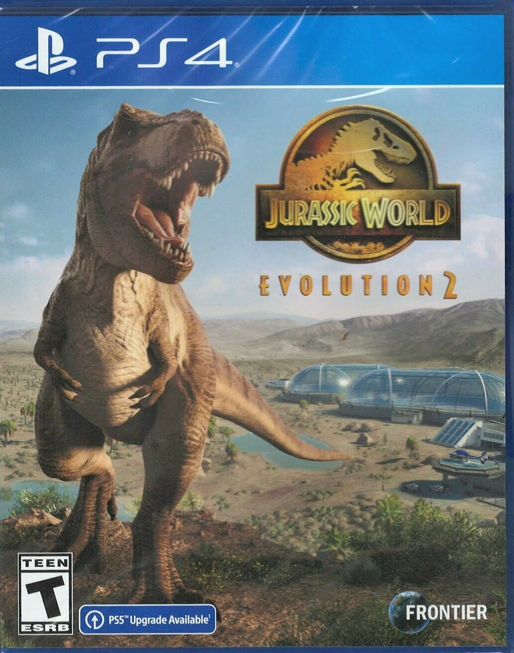 PRODUCT DETAILS 【商品情報】・商品名：Jurassic World Evolution 2 PS4 (Brand New Factory Sealed US Version) PlayStation・対応機種：プレイステーション4（PS4）・仕様：北米版（NTSC-U/C）・言語：英語【コンディション】・新品未開封の海外直輸入品です。・パッケージに輸送によるスレ・小傷がある場合があります。 ■ 北米版ゲームについてのご注意（必ずお読みください） 【北米版 ゲームについてのご注意】こちらの商品は、北米版（海外仕様）のゲームソフトです。・プレイステーション4（PS4）本体はリージョンフリーのため、日本国内の本体でもプレイいただけます。・ゲーム内の表示および音声は、基本的に英語です。日本語には対応していない場合があります。・オンライン機能・ダウンロードコンテンツ等は、アカウントの地域により利用できない場合があります。・海外版であることを理由とした返品・交換はお受けできません。 ■ ご注意 ・掲載画像は実物に近い色味になるよう調整しておりますが、ご利用の環境により差異が生じる場合があります。・複数店舗で在庫を共有しているため、ご注文後に在庫切れとなる場合がございます。・海外倉庫からのお取り寄せのため、発送までに数日〜2〜3週間程度かかる場合があります。 ■ 納期についてお届けの目安を必ずご確認ください。 ご注意 海外からの輸入品となります。海外輸送のため、外箱に軽微なスレ等がある場合がございますが、商品本体には影響ございません。 ※在庫状況は仕入先の在庫情報をもとに出来る限り正確に表示しておりますが、取寄せ商品のため、タイミングによりご注文後に欠品・キャンセルとなる場合がございます。