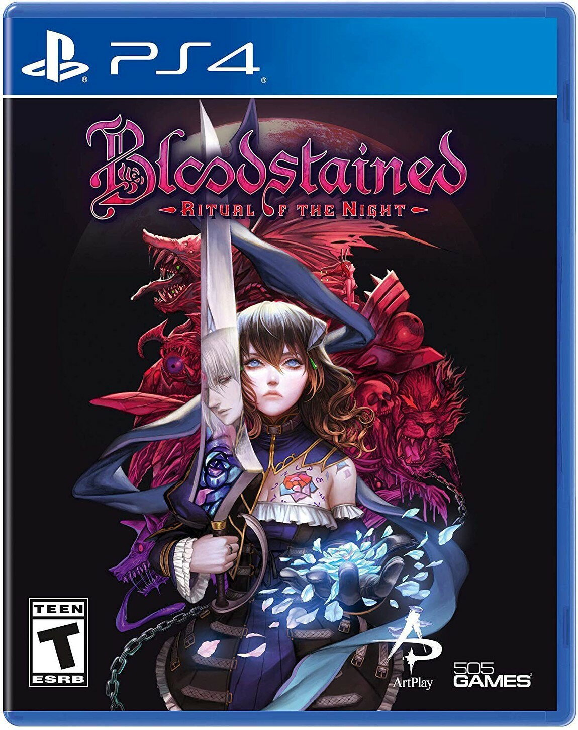PRODUCT DETAILS 【商品情報】・商品名：Bloodstained: Ritual of the Night - PlayStation 4・対応機種：プレイステーション4（PS4）・仕様：北米版（NTSC-U/C）・言語：英語【コンディション】・新品未開封の海外直輸入品です。・パッケージに輸送によるスレ・小傷がある場合があります。 ■ 北米版ゲームについてのご注意（必ずお読みください） 【北米版 ゲームについてのご注意】こちらの商品は、北米版（海外仕様）のゲームソフトです。・プレイステーション4（PS4）本体はリージョンフリーのため、日本国内の本体でもプレイいただけます。・ゲーム内の表示および音声は、基本的に英語です。日本語には対応していない場合があります。・オンライン機能・ダウンロードコンテンツ等は、アカウントの地域により利用できない場合があります。・海外版であることを理由とした返品・交換はお受けできません。 ■ ご注意 ・掲載画像は実物に近い色味になるよう調整しておりますが、ご利用の環境により差異が生じる場合があります。・複数店舗で在庫を共有しているため、ご注文後に在庫切れとなる場合がございます。・海外倉庫からのお取り寄せのため、発送までに数日〜2〜3週間程度かかる場合があります。 ■ 納期についてお届けの目安を必ずご確認ください。 ご注意 海外からの輸入品となります。海外輸送のため、外箱に軽微なスレ等がある場合がございますが、商品本体には影響ございません。 ※在庫状況は仕入先の在庫情報をもとに出来る限り正確に表示しておりますが、取寄せ商品のため、タイミングによりご注文後に欠品・キャンセルとなる場合がございます。