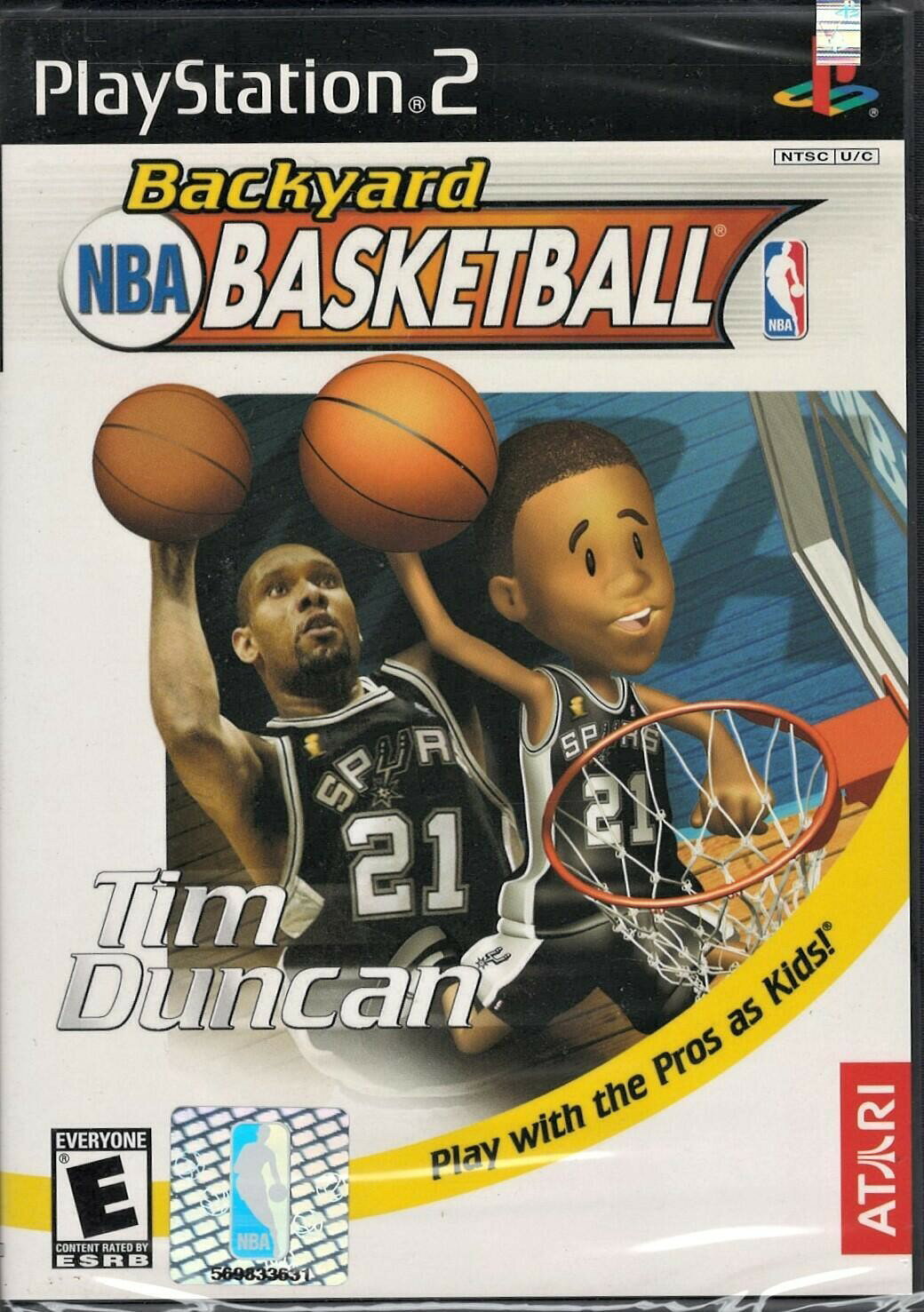 Backyard Basketball PS2 (Brand New Factory Sealed US Version) Playstation 2 北米版 PS2 プレイステーション2 海外版ソフト