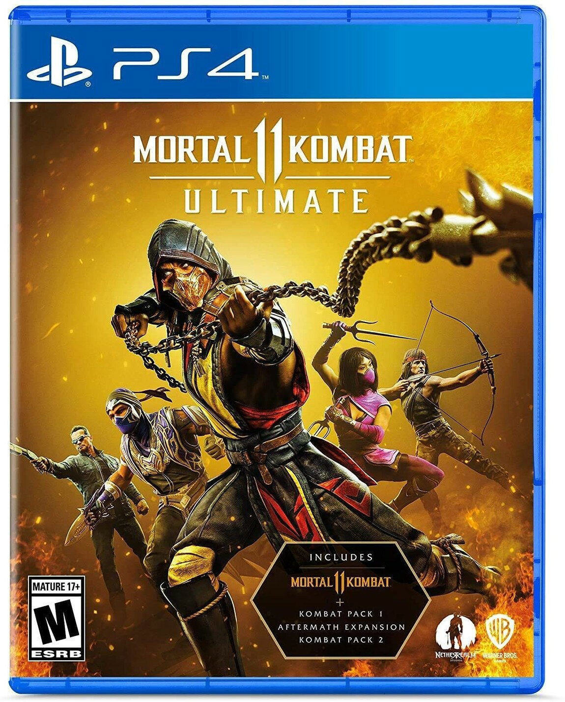 PRODUCT DETAILS 【商品情報】・商品名：Mortal Kombat 11 Ultimate - PlayStation 4・対応機種：プレイステーション4（PS4）・仕様：北米版（NTSC-U/C）・言語：英語【コンディション】・新品未開封の海外直輸入品です。・パッケージに輸送によるスレ・小傷がある場合があります。 ■ 北米版ゲームについてのご注意（必ずお読みください） 【北米版 ゲームについてのご注意】こちらの商品は、北米版（海外仕様）のゲームソフトです。・プレイステーション4（PS4）本体はリージョンフリーのため、日本国内の本体でもプレイいただけます。・ゲーム内の表示および音声は、基本的に英語です。日本語には対応していない場合があります。・オンライン機能・ダウンロードコンテンツ等は、アカウントの地域により利用できない場合があります。・海外版であることを理由とした返品・交換はお受けできません。 ■ ご注意 ・掲載画像は実物に近い色味になるよう調整しておりますが、ご利用の環境により差異が生じる場合があります。・複数店舗で在庫を共有しているため、ご注文後に在庫切れとなる場合がございます。・海外倉庫からのお取り寄せのため、発送までに数日〜2〜3週間程度かかる場合があります。 ■ 納期についてお届けの目安を必ずご確認ください。 ご注意 海外からの輸入品となります。海外輸送のため、外箱に軽微なスレ等がある場合がございますが、商品本体には影響ございません。 ※在庫状況は仕入先の在庫情報をもとに出来る限り正確に表示しておりますが、取寄せ商品のため、タイミングによりご注文後に欠品・キャンセルとなる場合がございます。