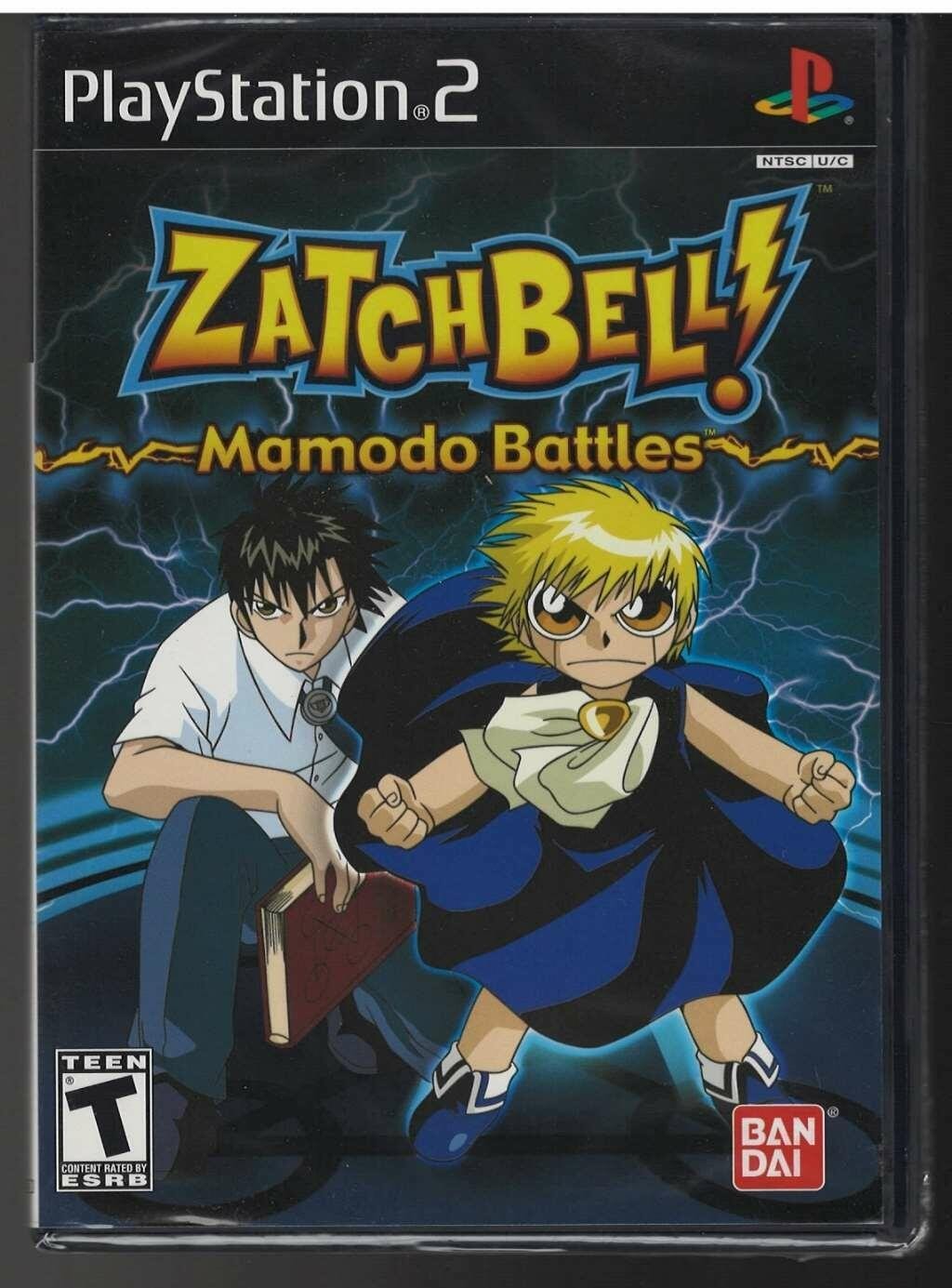 Zatch Bell! Mamodo Battles - PlayStation 2 北米版 PS2 プレイステーション2 海外版ソフト