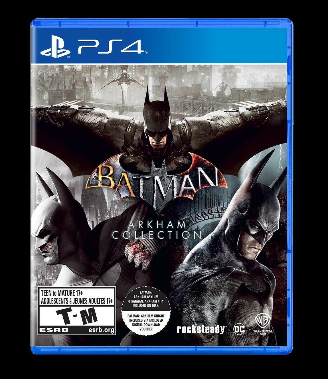 Batman: Arkham Collection - PlayStation 4 北米版 PS4 プレイステーション4 海外版ソフト