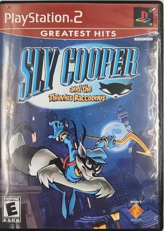 Sly Cooper And The Thievius Raccoonus (Greatest Hits) - PlayStation 2 北米版 PS2 プレイステーション2 海外版ソフト
