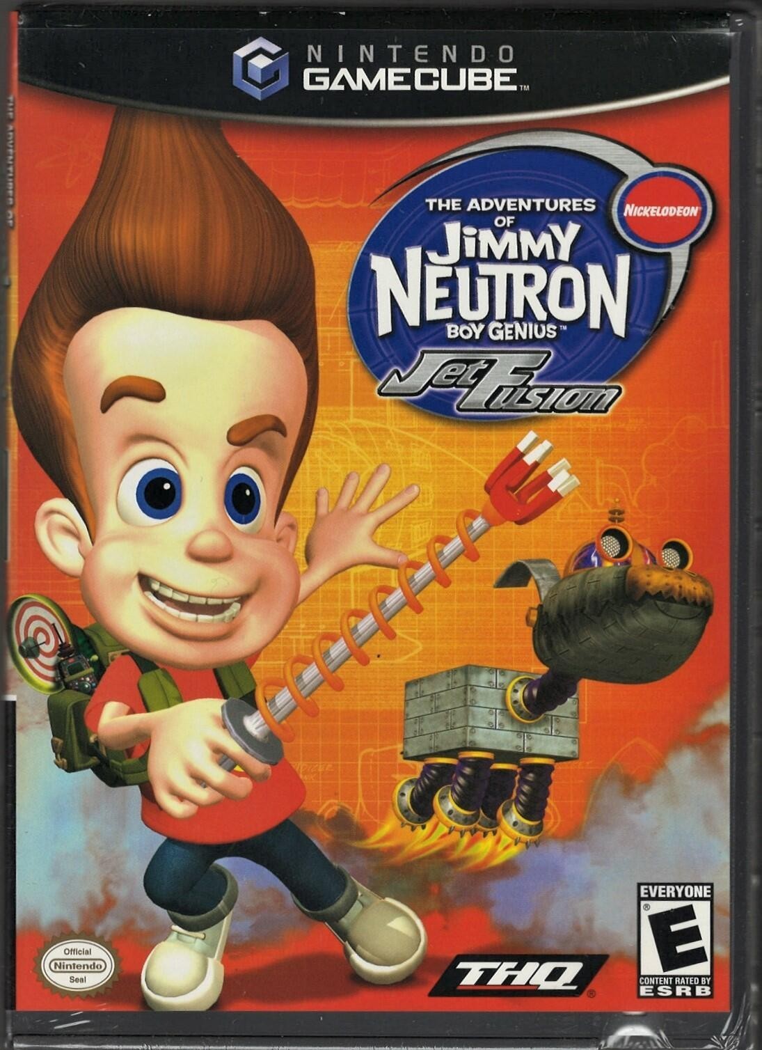 PRODUCT DETAILS 【商品情報】・商品名：Jimmy Neutron: Jet Fusion NGC (Brand New Factory Sealed US Version) GameCube・対応機種：ゲームキューブ（GameCube）・仕様：北米版（NTSC-U/C）・言語：英語【コンディション】・新品未開封の海外直輸入品です。・パッケージに輸送によるスレ・小傷がある場合があります。 ■ 北米版ゲームについてのご注意（必ずお読みください） 【北米版 ゲームについてのご注意】こちらの商品は、海外仕様のゲームソフトです。・ゲームキューブ（GameCube）は本体にリージョン制限があるため、日本国内の本体では通常そのままプレイすることはできません。・北米版の本体など、ソフトに対応した本体が必要です。・ゲーム内の表示および音声は、基本的に英語などの外国語です。日本語には対応していない場合があります。・映像方式や接続するテレビ・モニターによっては、正常に表示されない場合があります。・海外版であることや、お手持ちの本体で使用できないことを理由とした返品・交換はお受けできません。 ■ ご注意 ・掲載画像は実物に近い色味になるよう調整しておりますが、ご利用の環境により差異が生じる場合があります。・複数店舗で在庫を共有しているため、ご注文後に在庫切れとなる場合がございます。・海外倉庫からのお取り寄せのため、発送までに数日〜2〜3週間程度かかる場合があります。 ■ 納期についてお届けの目安を必ずご確認ください。 ご注意 海外からの輸入品となります。海外輸送のため、外箱に軽微なスレ等がある場合がございますが、商品本体には影響ございません。 ※在庫状況は仕入先の在庫情報をもとに出来る限り正確に表示しておりますが、取寄せ商品のため、タイミングによりご注文後に欠品・キャンセルとなる場合がございます。