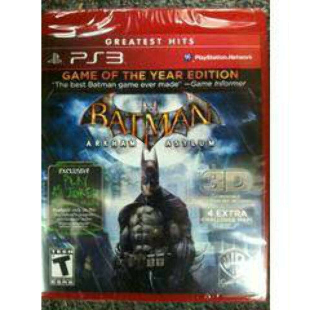 PRODUCT DETAILS 【商品情報】・商品名：Batman: Arkham Asylum - PlayStation 3・対応機種：プレイステーション3（PS3）・仕様：北米版（NTSC-U/C）・言語：英語【コンディション】・新品未開封の海外直輸入品です。・パッケージに輸送によるスレ・小傷がある場合があります。 ■ 北米版ゲームについてのご注意（必ずお読みください） 【北米版 ゲームについてのご注意】こちらの商品は、北米版（海外仕様）のゲームソフトです。・プレイステーション3（PS3）本体はリージョンフリーのため、日本国内の本体でもプレイいただけます。・ゲーム内の表示および音声は、基本的に英語です。日本語には対応していない場合があります。・オンライン機能・ダウンロードコンテンツ等は、アカウントの地域により利用できない場合があります。・海外版であることを理由とした返品・交換はお受けできません。 ■ ご注意 ・掲載画像は実物に近い色味になるよう調整しておりますが、ご利用の環境により差異が生じる場合があります。・複数店舗で在庫を共有しているため、ご注文後に在庫切れとなる場合がございます。・海外倉庫からのお取り寄せのため、発送までに数日〜2〜3週間程度かかる場合があります。 ■ 納期についてお届けの目安を必ずご確認ください。 ご注意 海外からの輸入品となります。海外輸送のため、外箱に軽微なスレ等がある場合がございますが、商品本体には影響ございません。 ※在庫状況は仕入先の在庫情報をもとに出来る限り正確に表示しておりますが、取寄せ商品のため、タイミングによりご注文後に欠品・キャンセルとなる場合がございます。