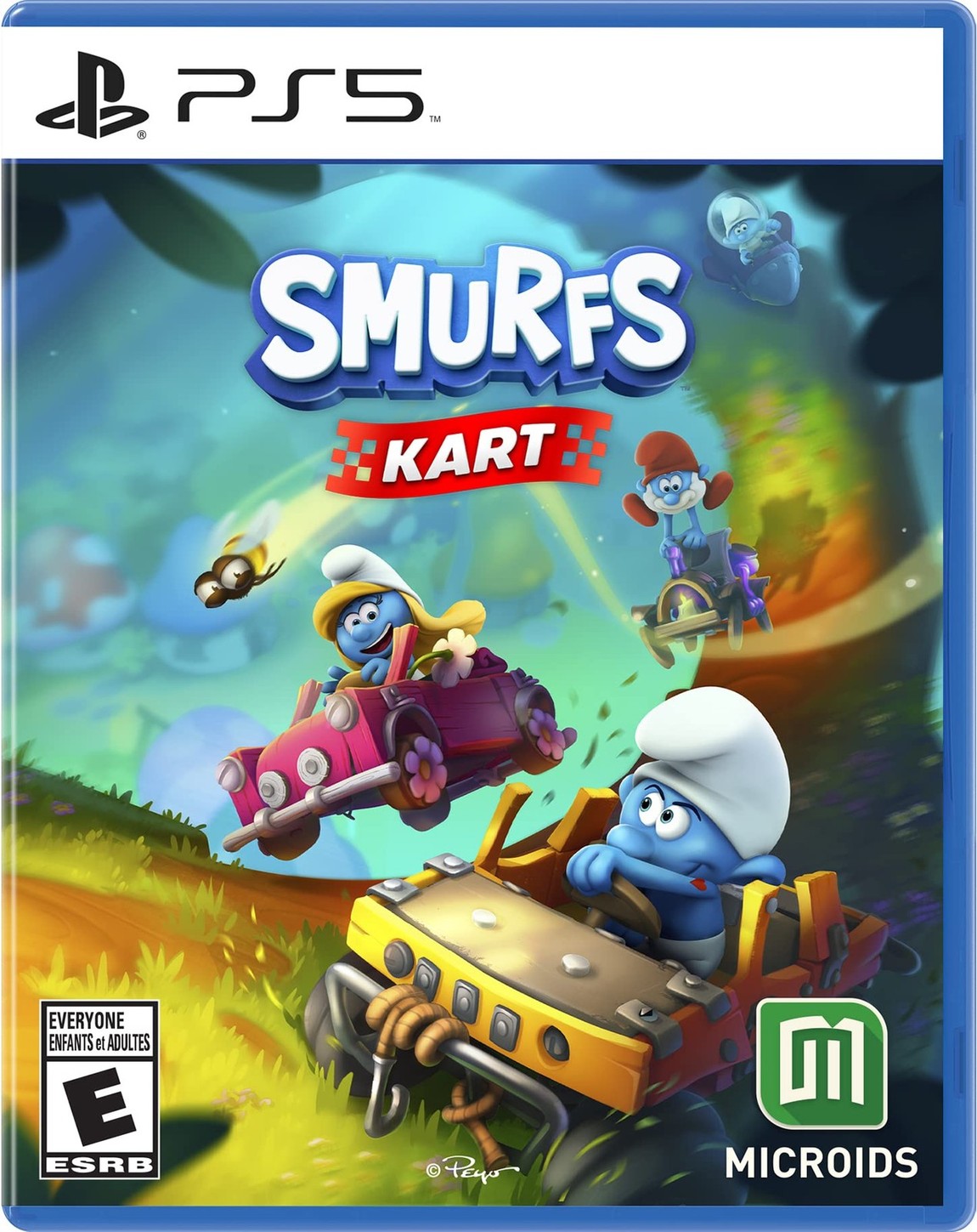 Smurfs Kart - PlayStation 5 北米版 PS5 プレイステーション5 海外版ソフト