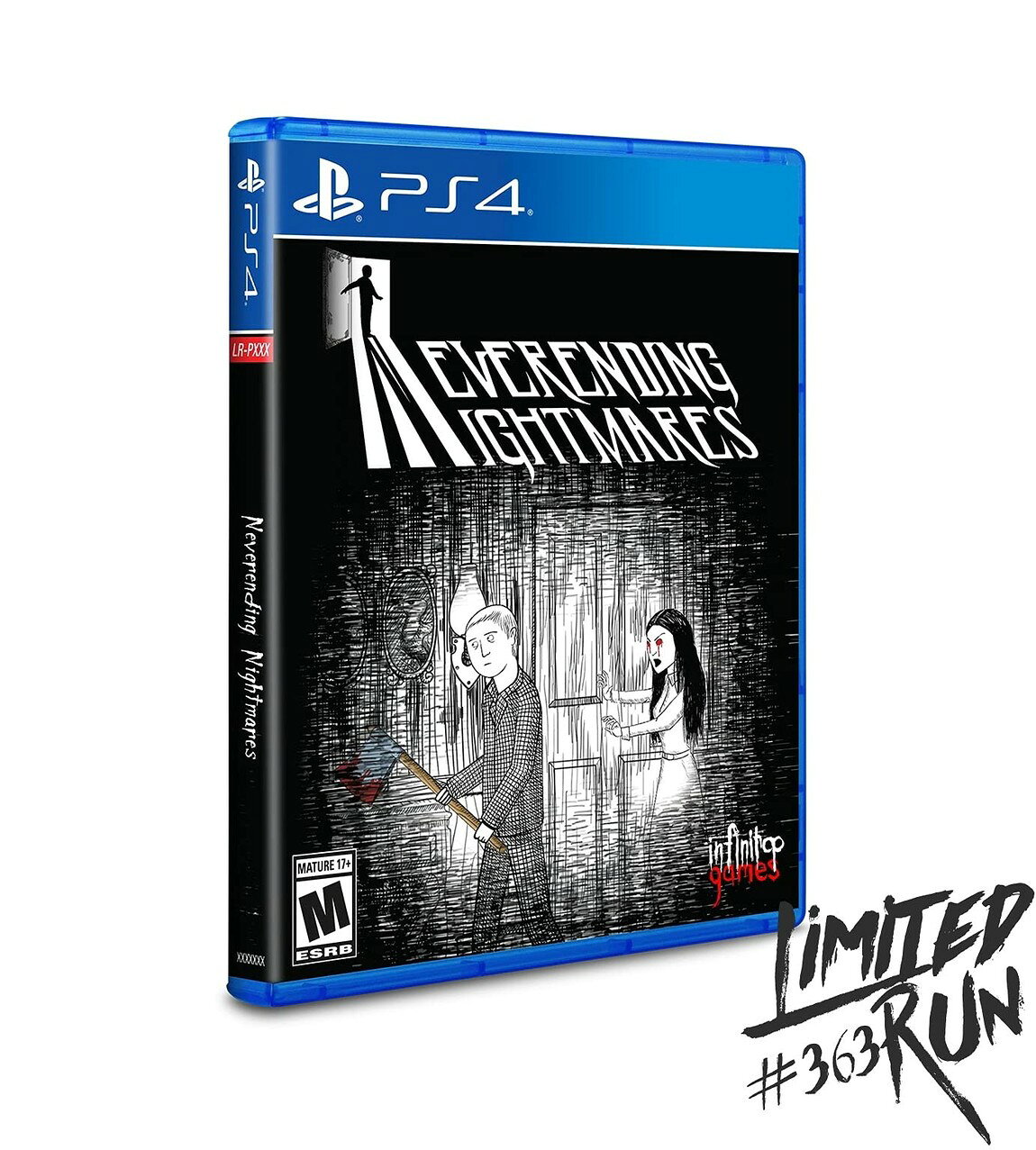 Neverending Nightmares -PlayStation 4 北米版 PS4 プレイステーション4 海外版ソフト