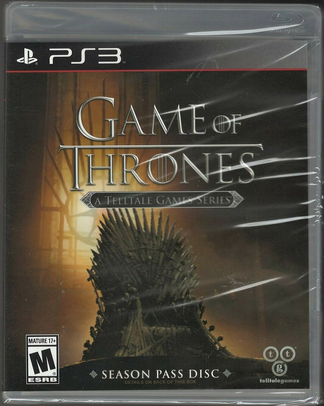 PRODUCT DETAILS 【商品情報】・商品名：Game of Thrones - A Telltale Games Series PS3 (Brand New Factory Sealed US Versi・対応機種：プレイステーション3（PS3）・仕様：北米版（NTSC-U/C）・言語：英語【コンディション】・新品未開封の海外直輸入品です。・パッケージに輸送によるスレ・小傷がある場合があります。 ■ 北米版ゲームについてのご注意（必ずお読みください） 【北米版 ゲームについてのご注意】こちらの商品は、北米版（海外仕様）のゲームソフトです。・プレイステーション3（PS3）本体はリージョンフリーのため、日本国内の本体でもプレイいただけます。・ゲーム内の表示および音声は、基本的に英語です。日本語には対応していない場合があります。・オンライン機能・ダウンロードコンテンツ等は、アカウントの地域により利用できない場合があります。・海外版であることを理由とした返品・交換はお受けできません。 ■ ご注意 ・掲載画像は実物に近い色味になるよう調整しておりますが、ご利用の環境により差異が生じる場合があります。・複数店舗で在庫を共有しているため、ご注文後に在庫切れとなる場合がございます。・海外倉庫からのお取り寄せのため、発送までに数日〜2〜3週間程度かかる場合があります。 ■ 納期についてお届けの目安を必ずご確認ください。 ご注意 海外からの輸入品となります。海外輸送のため、外箱に軽微なスレ等がある場合がございますが、商品本体には影響ございません。 ※在庫状況は仕入先の在庫情報をもとに出来る限り正確に表示しておりますが、取寄せ商品のため、タイミングによりご注文後に欠品・キャンセルとなる場合がございます。