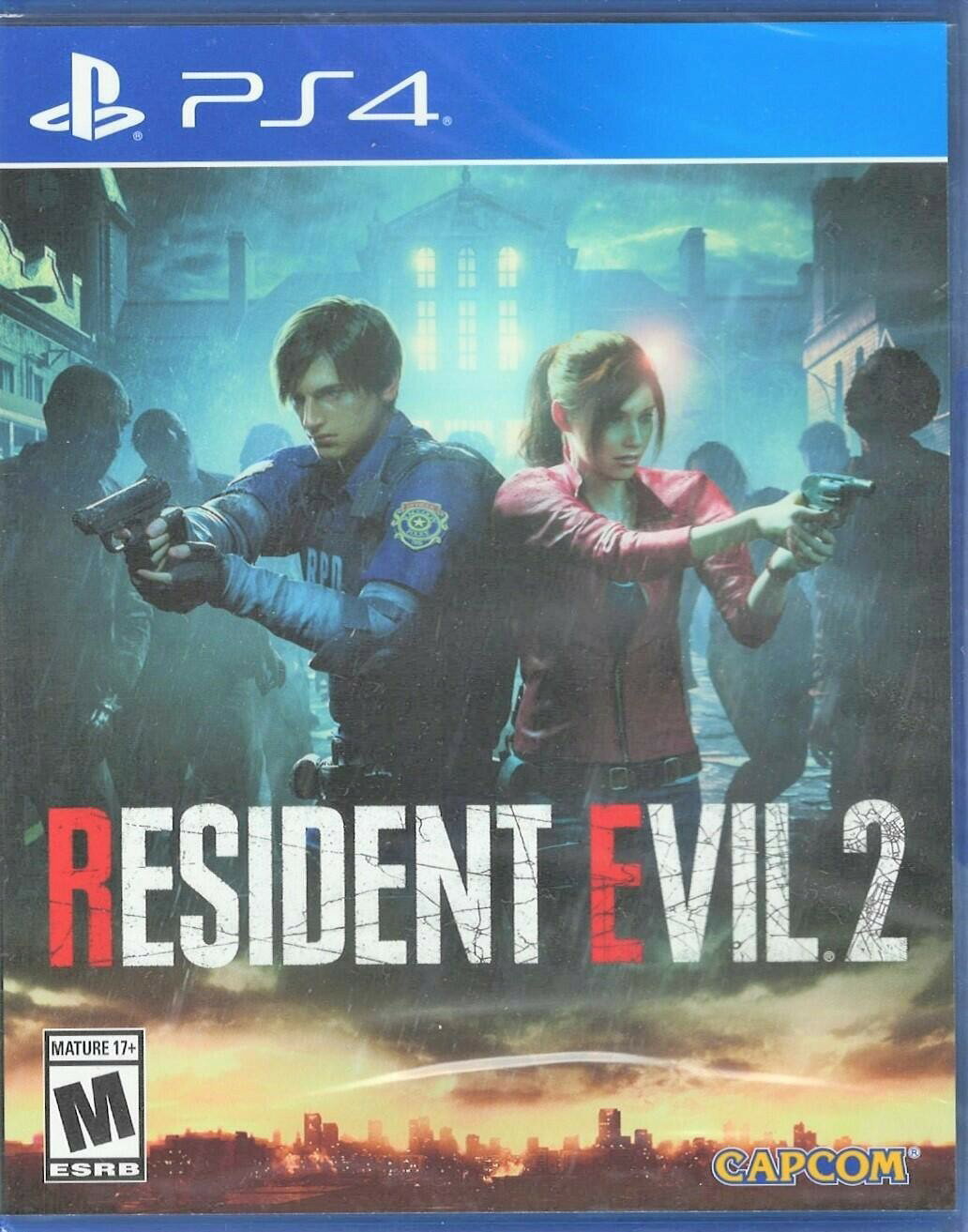 Resident Evil 2 - PlayStation 4 北米版 PS4 プレイステーション4 海外版ソフト