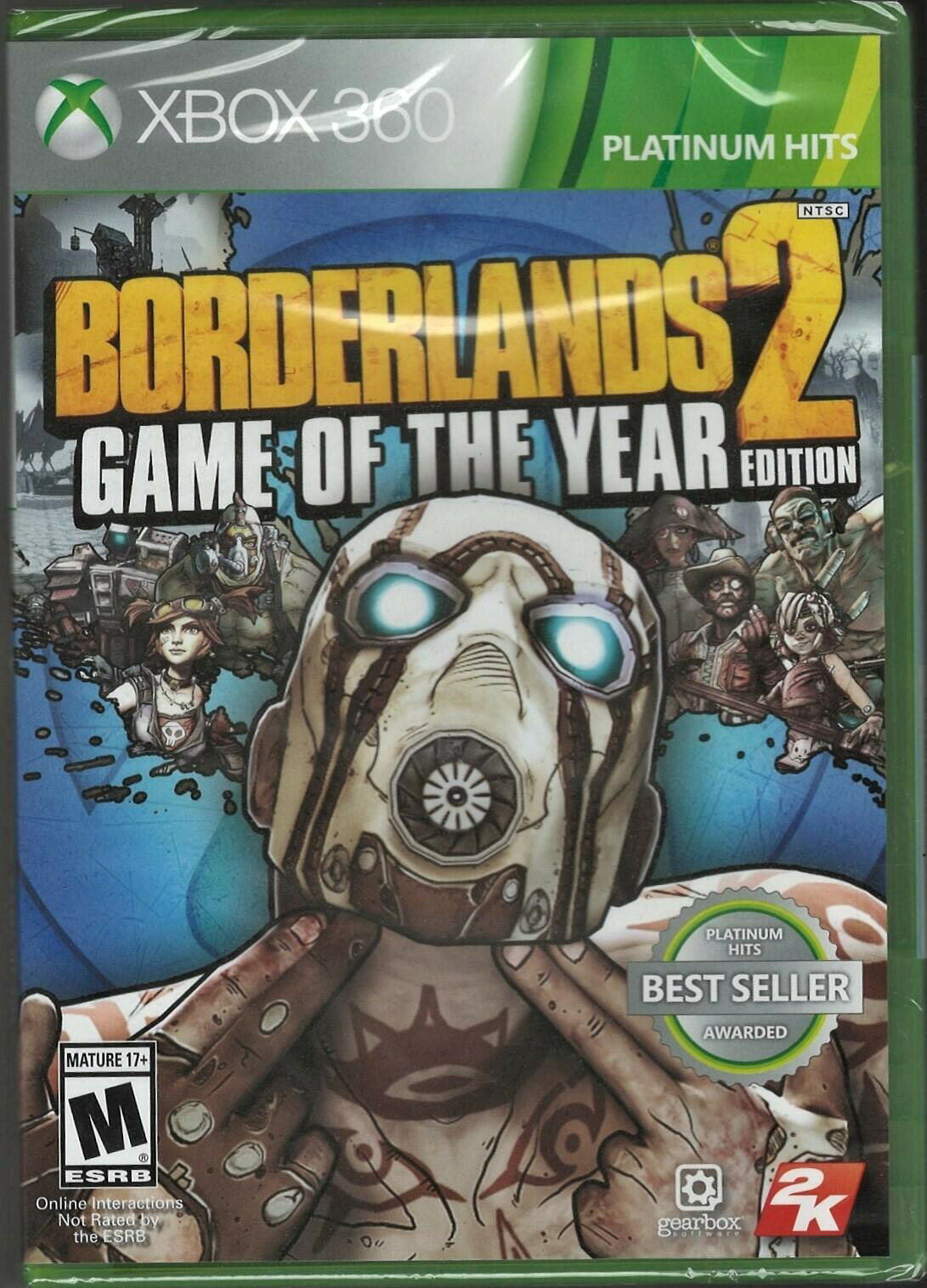 Borderlands 2: Game of the Year Edition (Platinum Hits) - Xbox 360 北米版 Xbox 360 Xbox360 海外版ソフト